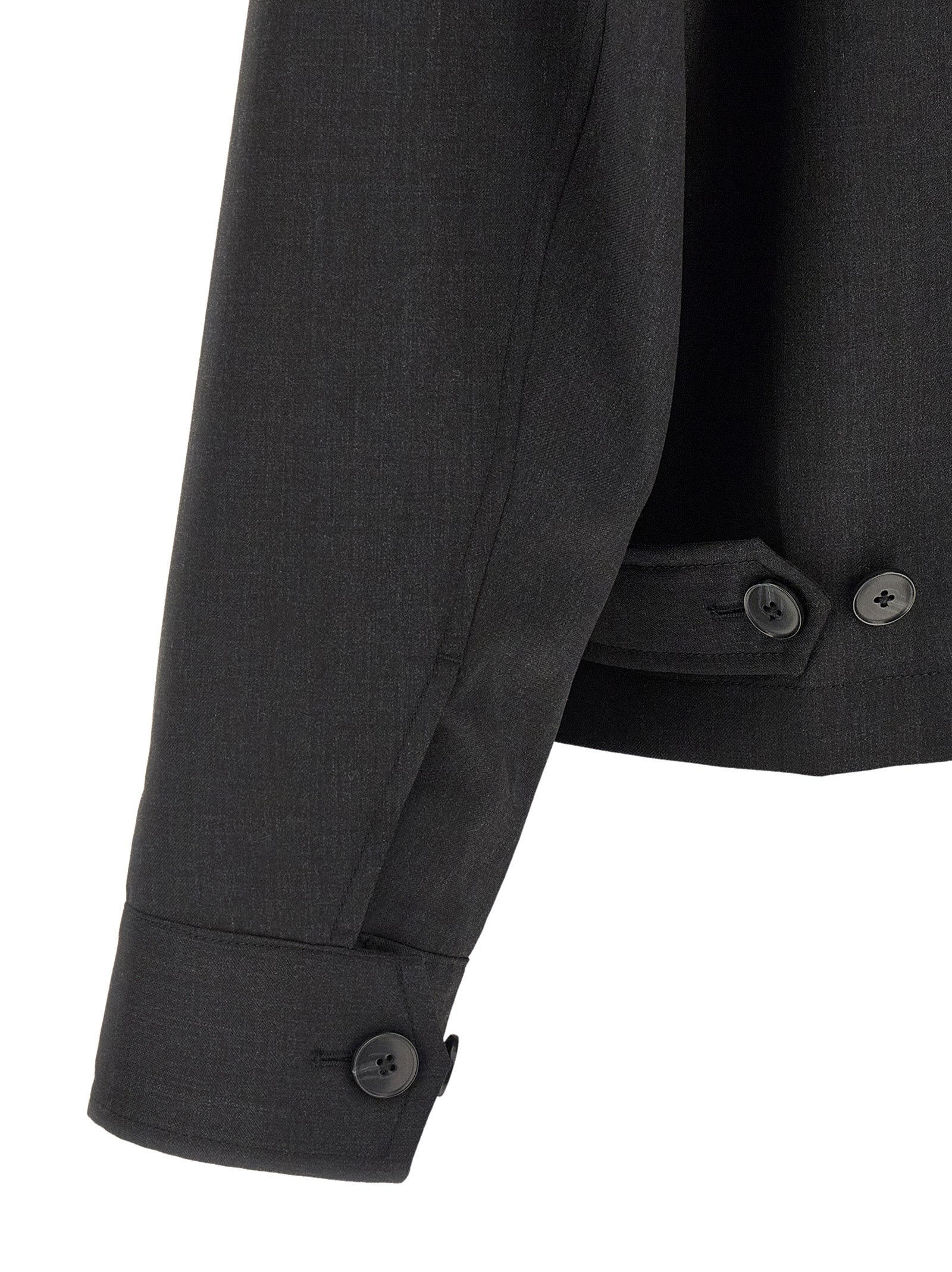 MFPEN Gray Wool Full-Length Postal Jacket