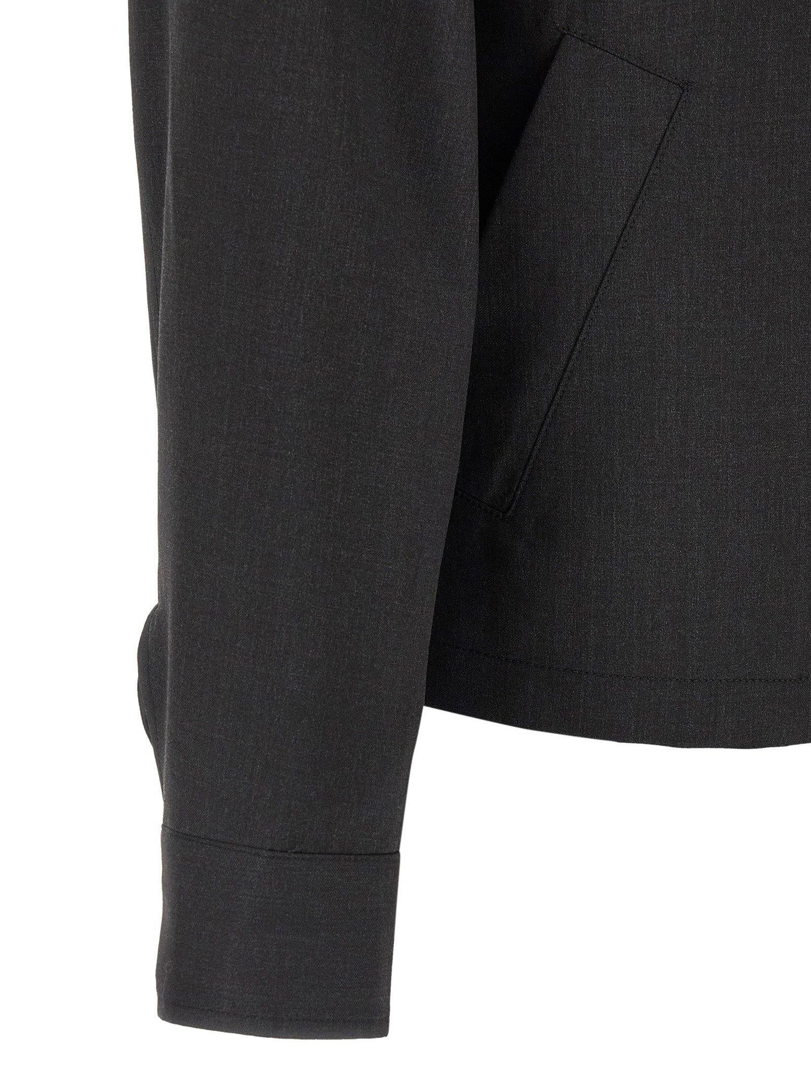 MFPEN Gray Wool Full-Length Postal Jacket