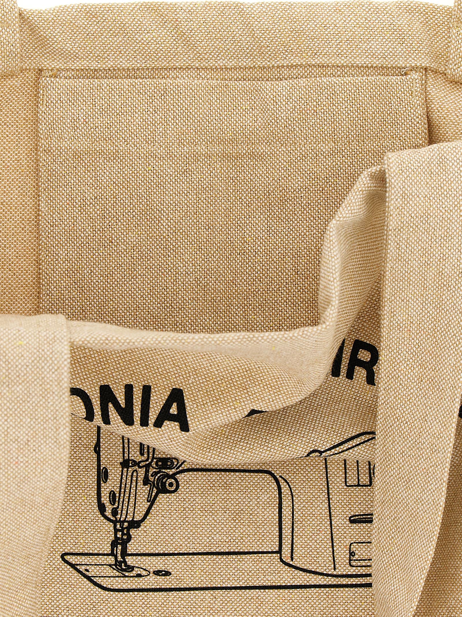 PATAGONIA Beige Cotton Tote Bag