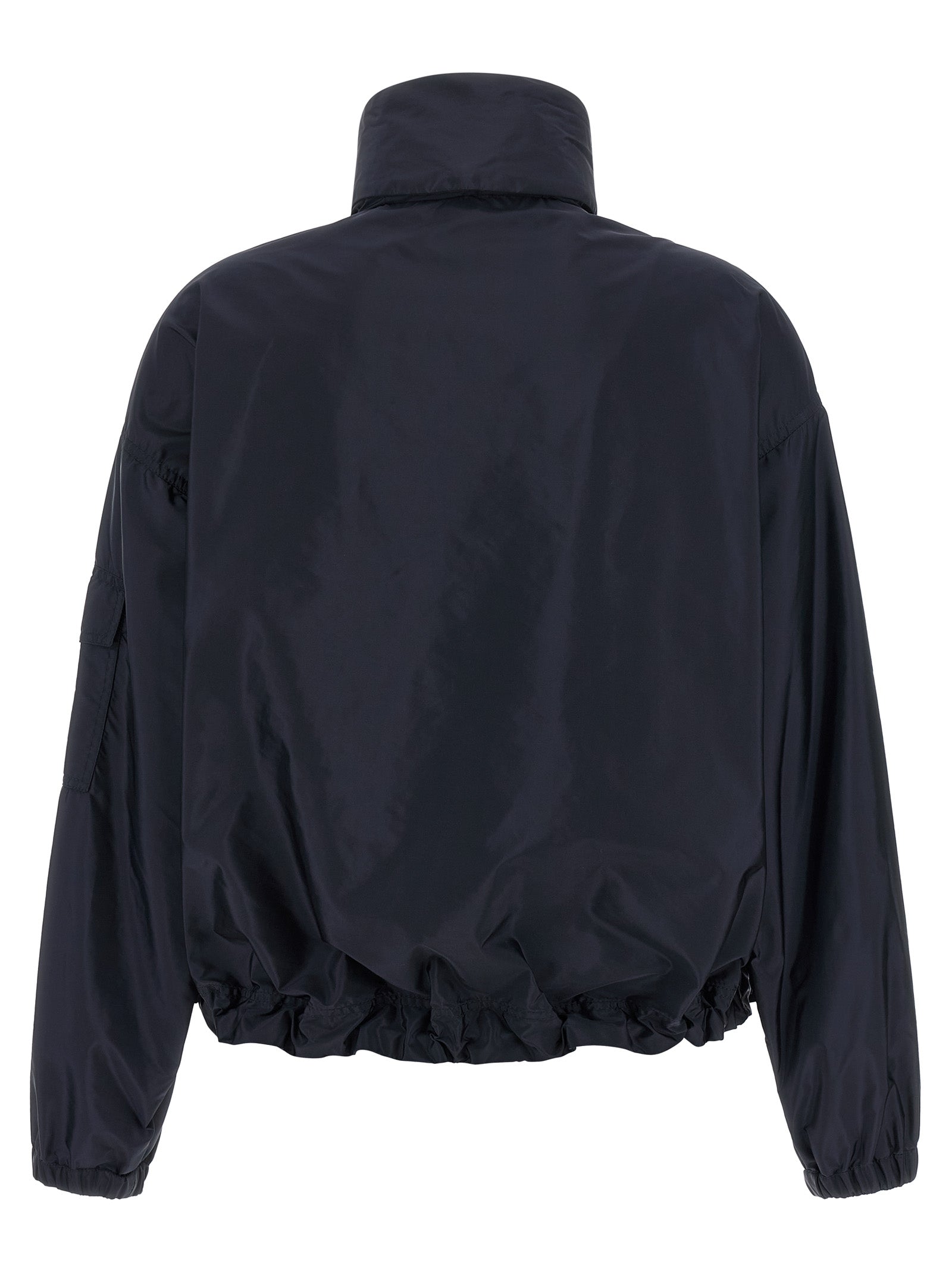 Moncler Blue Polyamide Shell Jacket