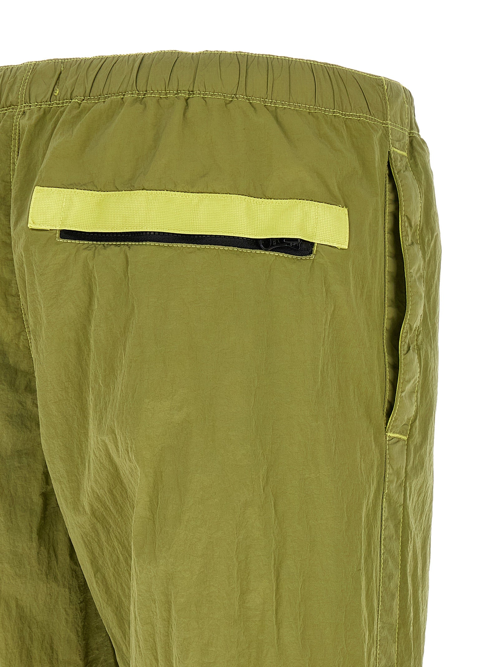Stone Island Bicolor Polyamide Joggers (Workout Pants)