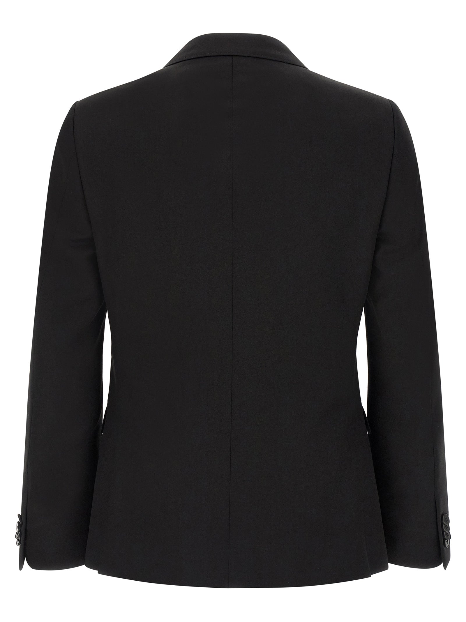 ZEGNA Black Wool Blazer