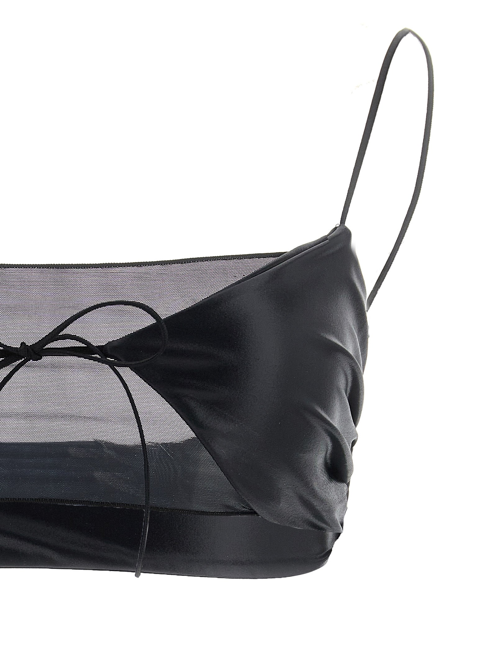 ALLIS Black Polyester Bikini
