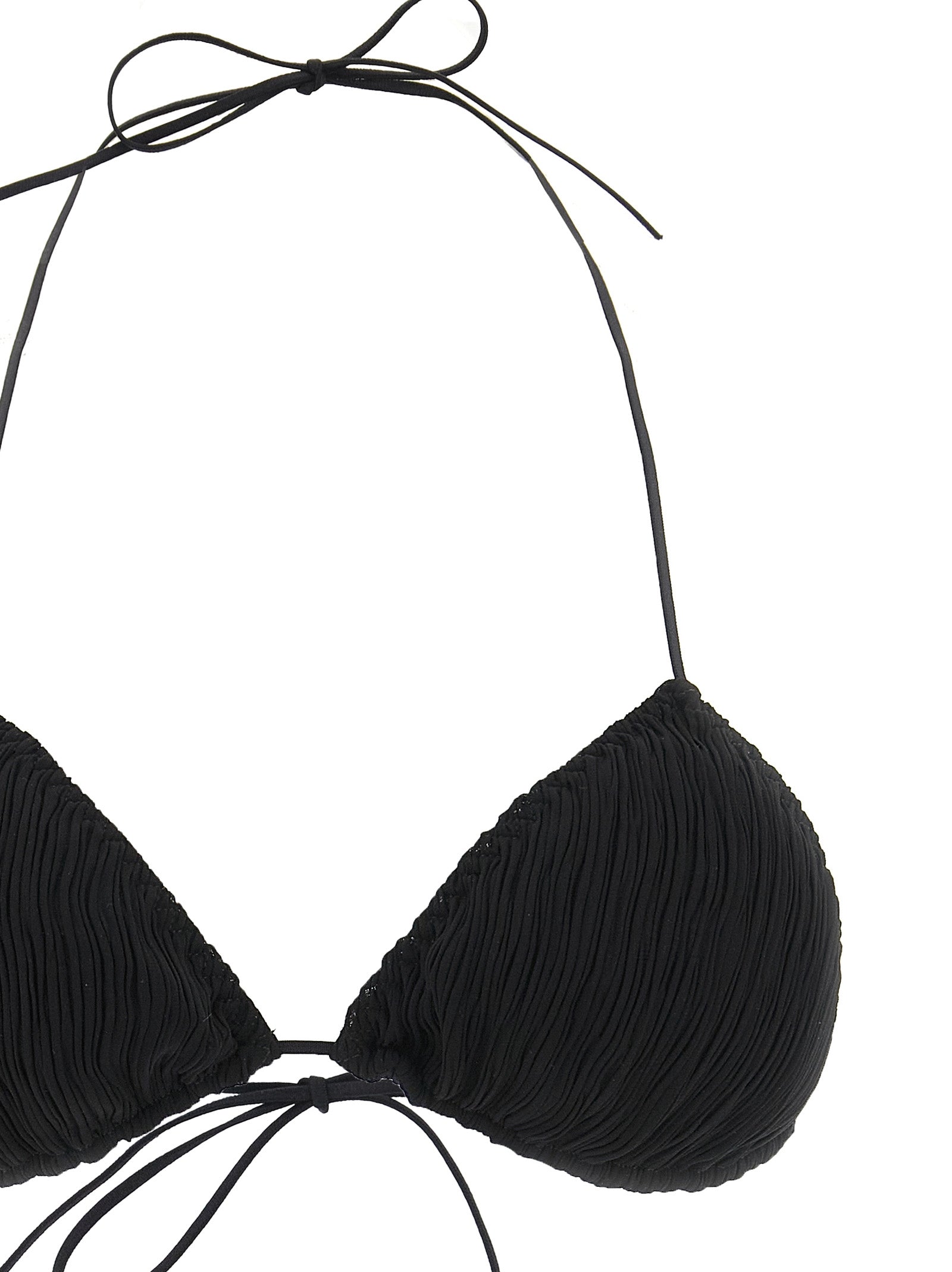 ALLIS Black Polyester Bikini