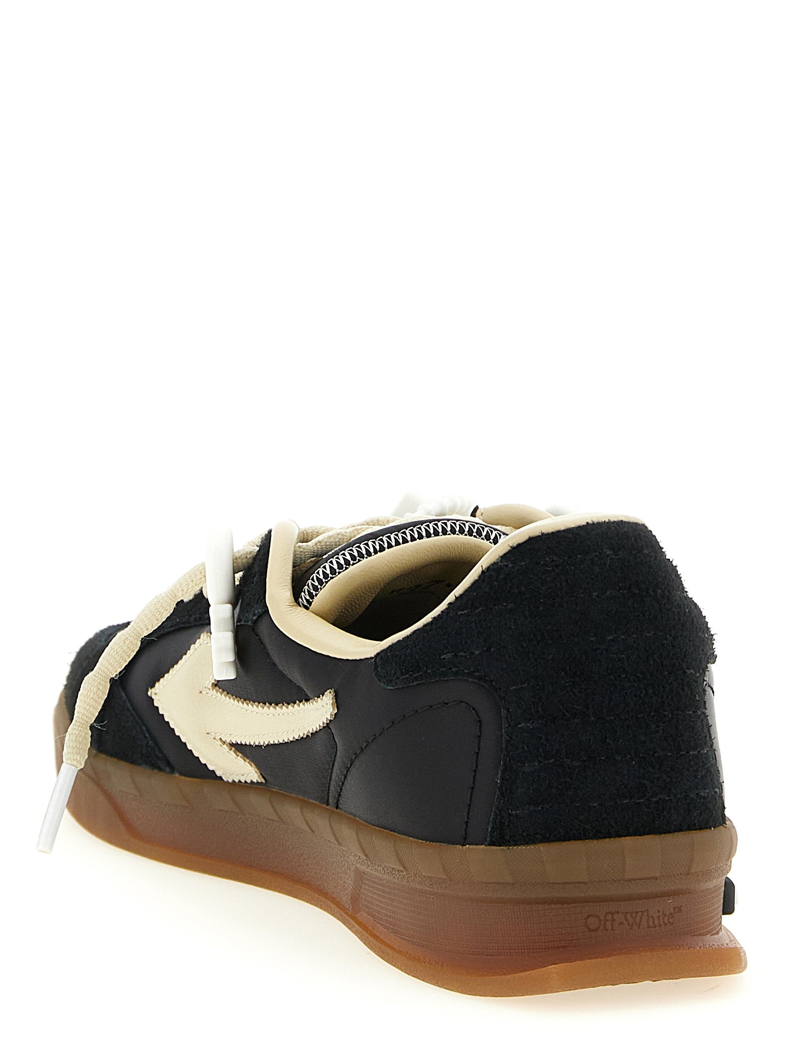Off-White Black Nylon Athletic Sneakers