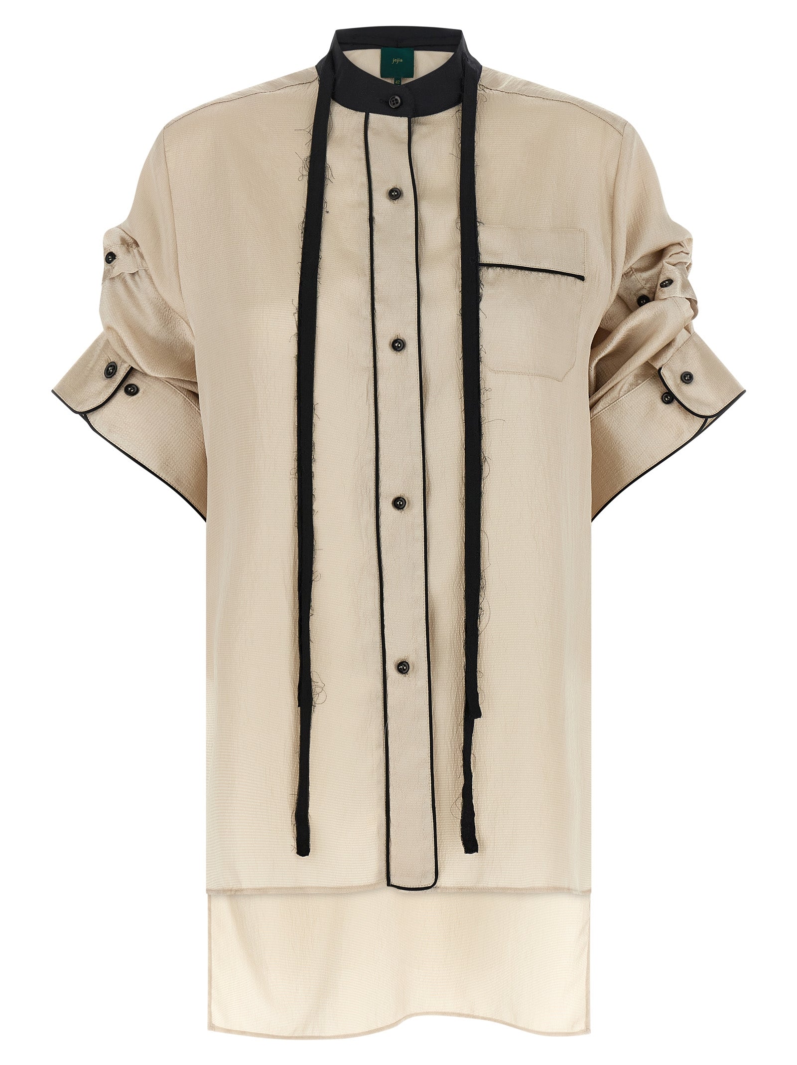 MAISON JEJIA Beige Polyester Blouse