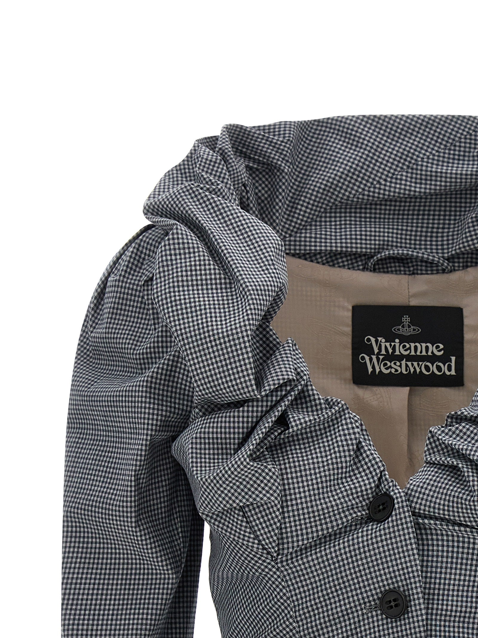 Vivienne Westwood Gray Cotton Blazer