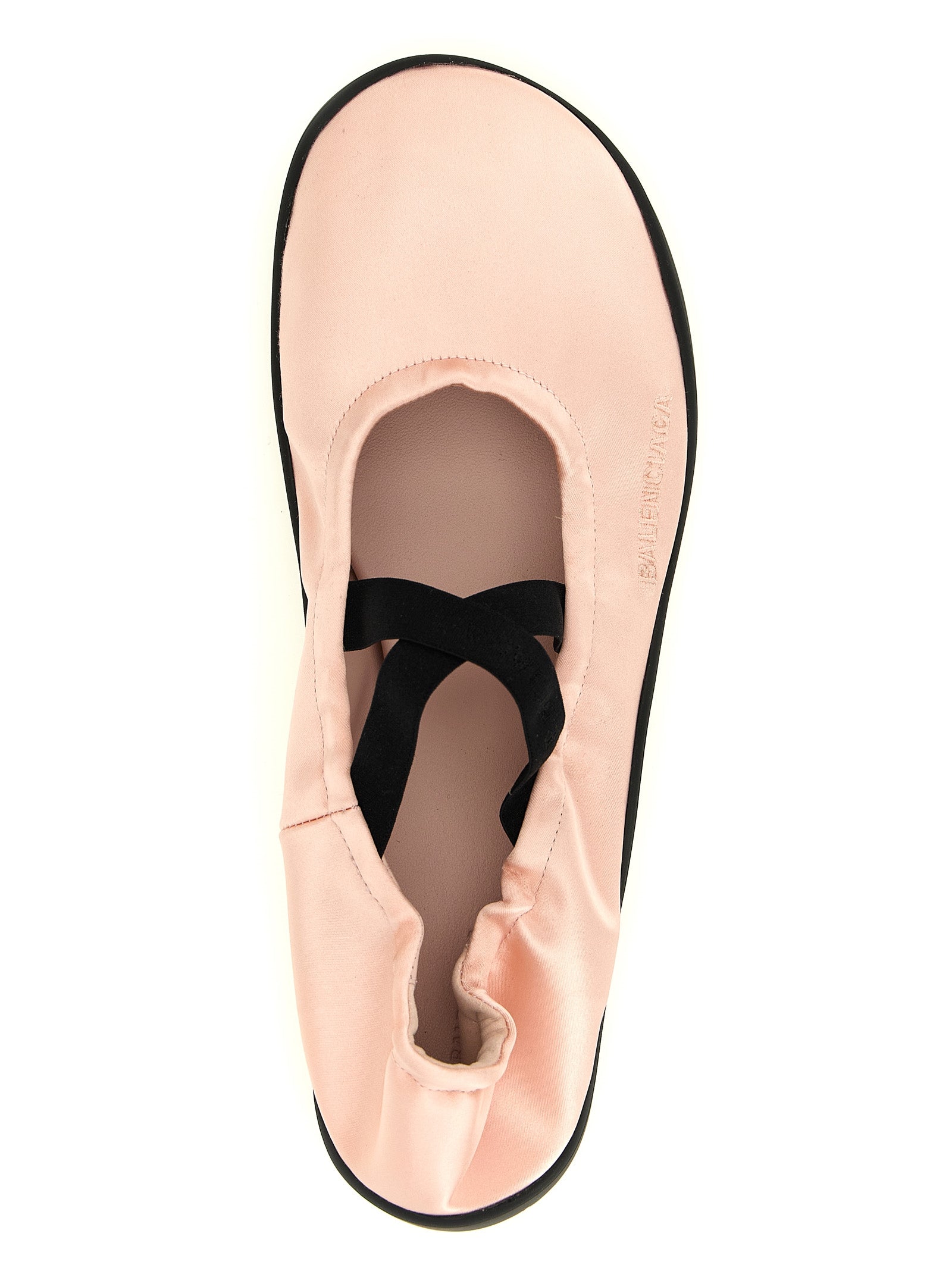 Balenciaga Multicolor Polyester Ballet Flats
