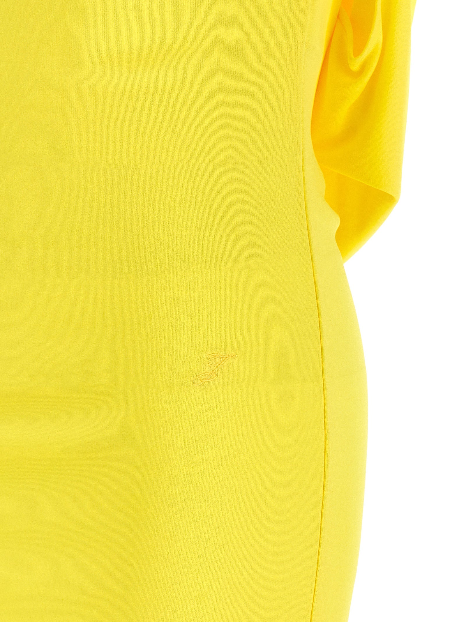 Jacquemus Bicolor Viscose Short Dress
