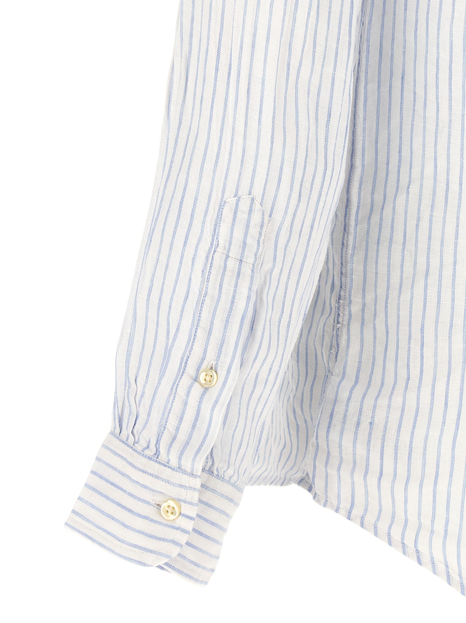 Polo Ralph Lauren Blue Linen Blouse