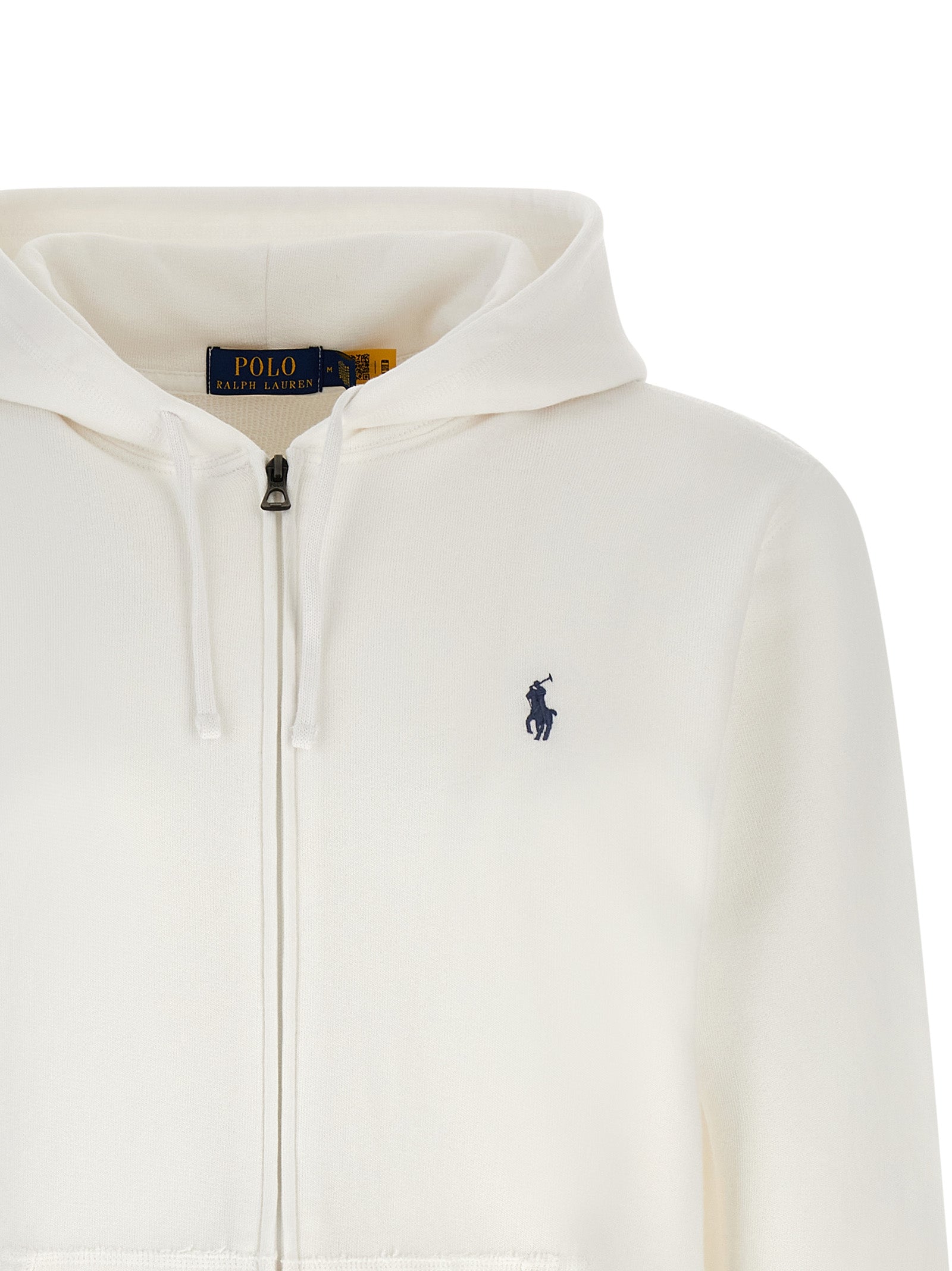 Polo Ralph Lauren White Cotton Sweatshirt