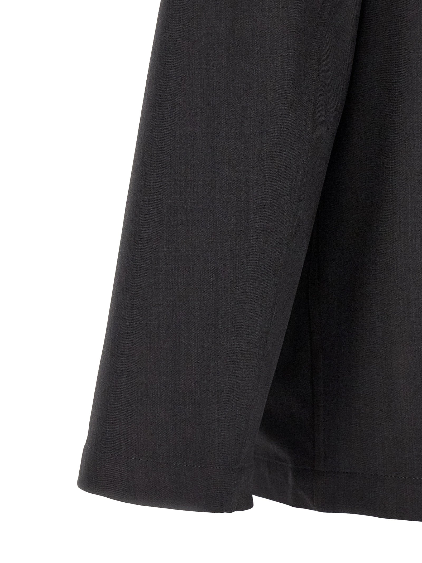 SECOND/LAYER Gray Polyester Blouse