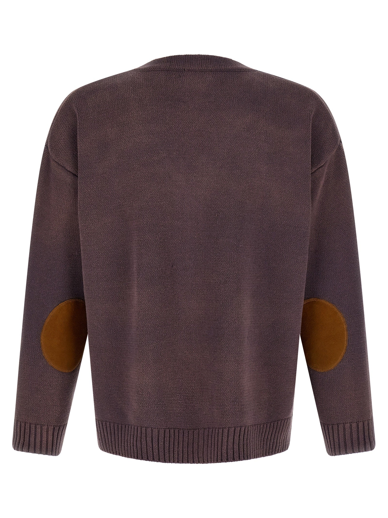 FOUND Brown Cotton Cardigan