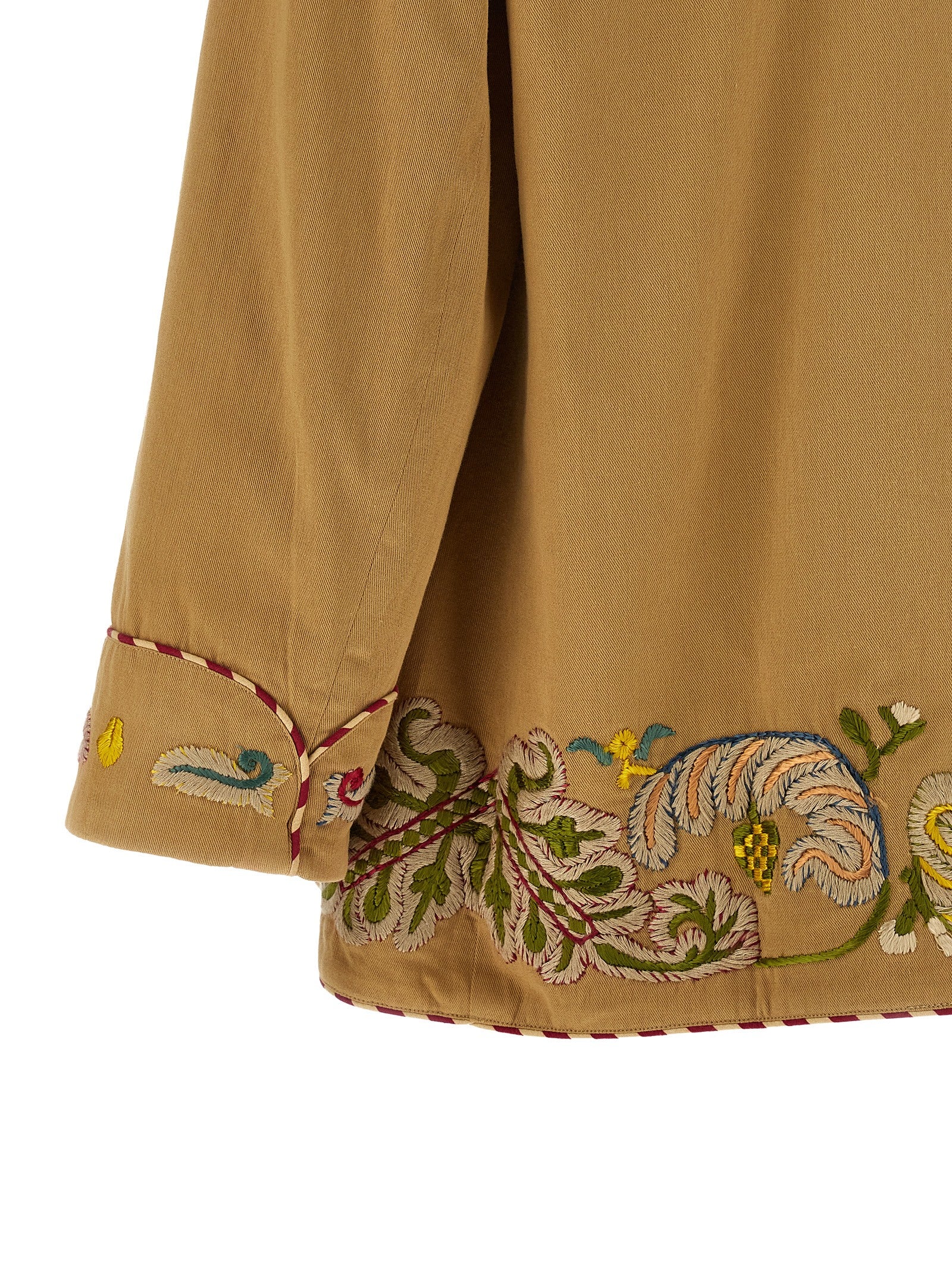 BODE Beige Cotton Blazer