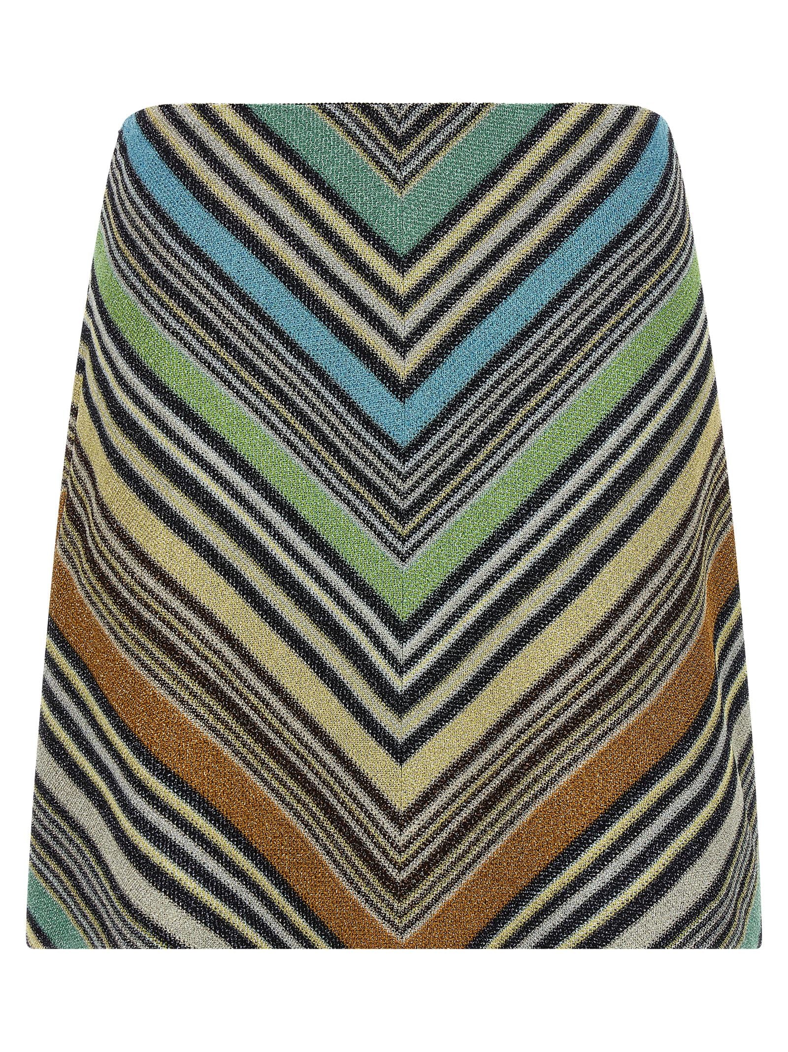 Missoni Multicolor Viscose Long Skirt