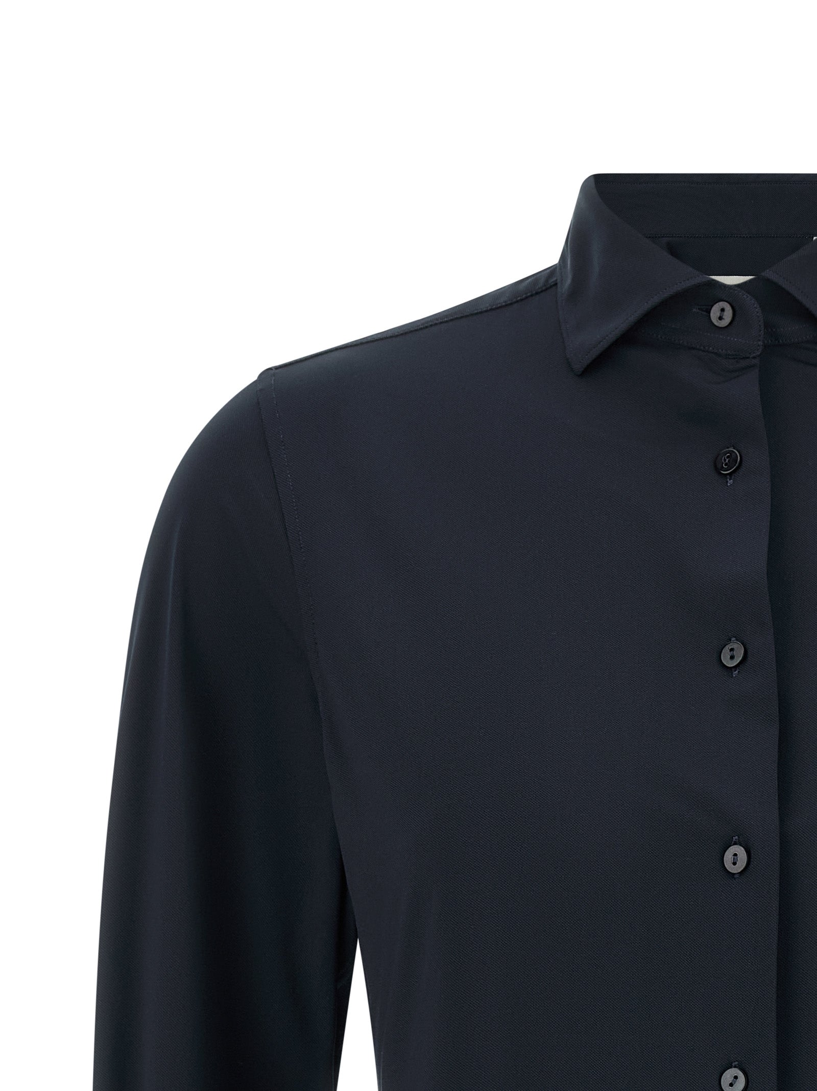 XACUS Blue Polyamide Blouse