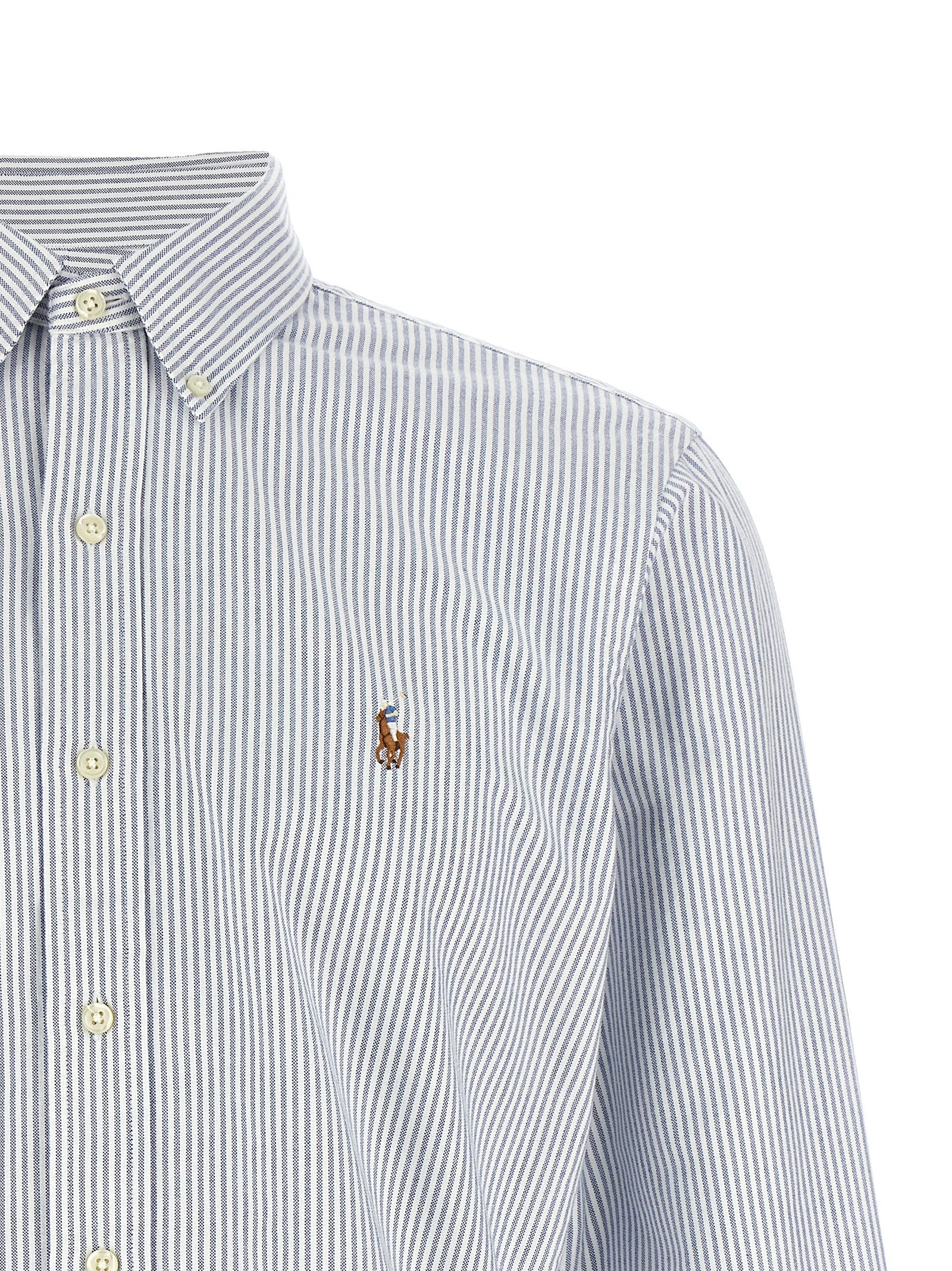 Polo Ralph Lauren Blue Cotton Blouse