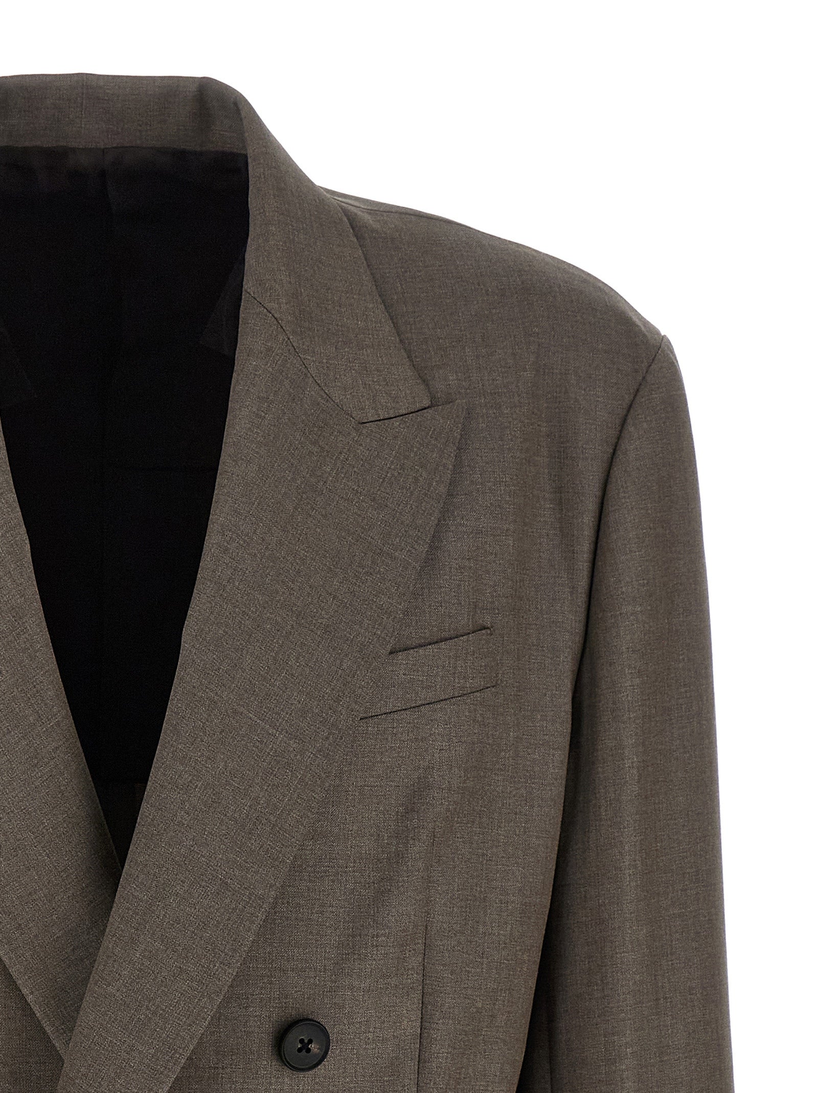 SSSTEIN Gray Wool Blazer