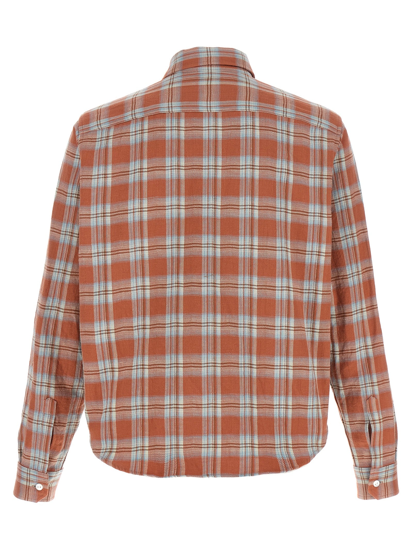 SECOND/LAYER Orange Cotton Blouse