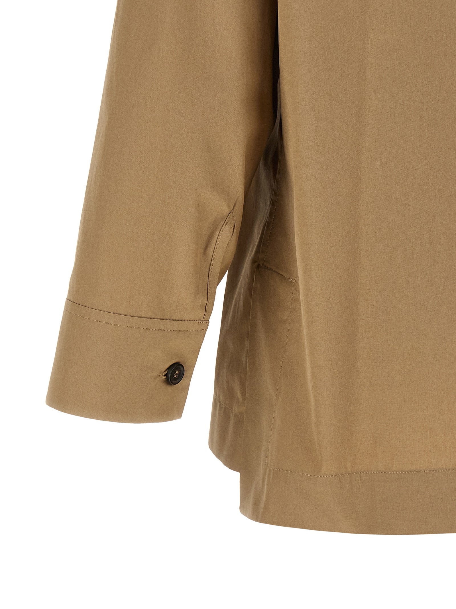 S Max Mara Beige Cotton Blouse