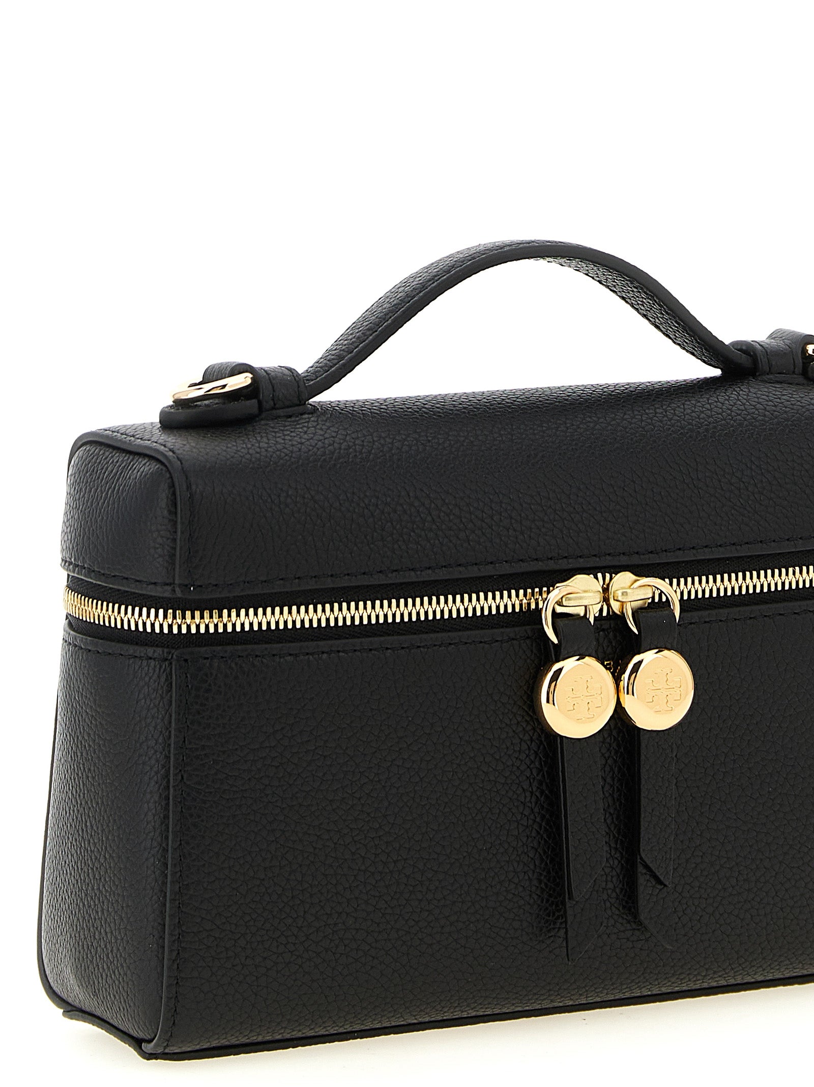 Tory Burch Black Cowhide Handbag