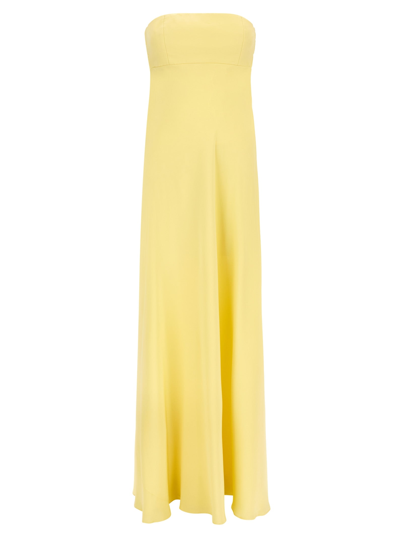 Giovanni Bedin Bicolor Silk Long Dress
