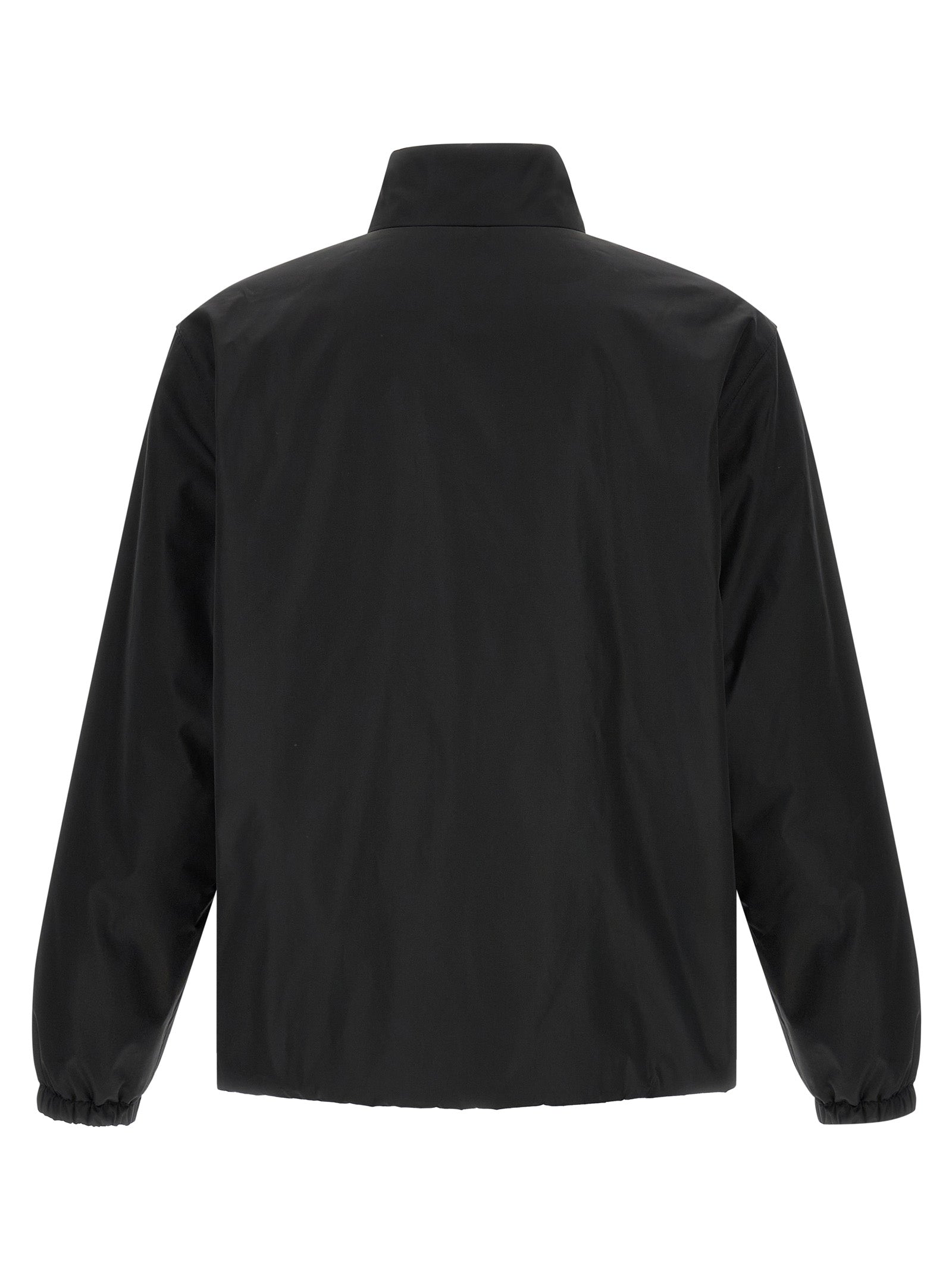 Jil Sander Black Polyester Full-Length Jacket