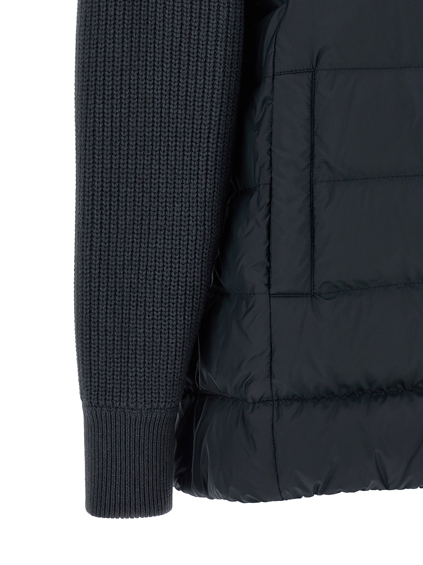 Brunello Cucinelli Blue Polyester Full-Length Jacket