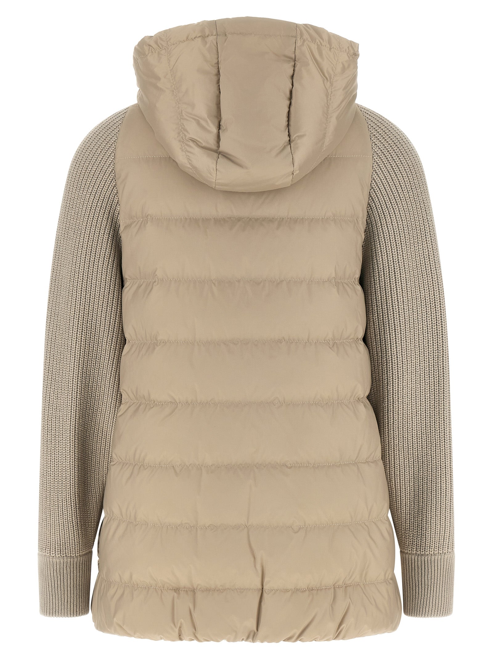 Brunello Cucinelli Beige Polyester Full-Length Jacket