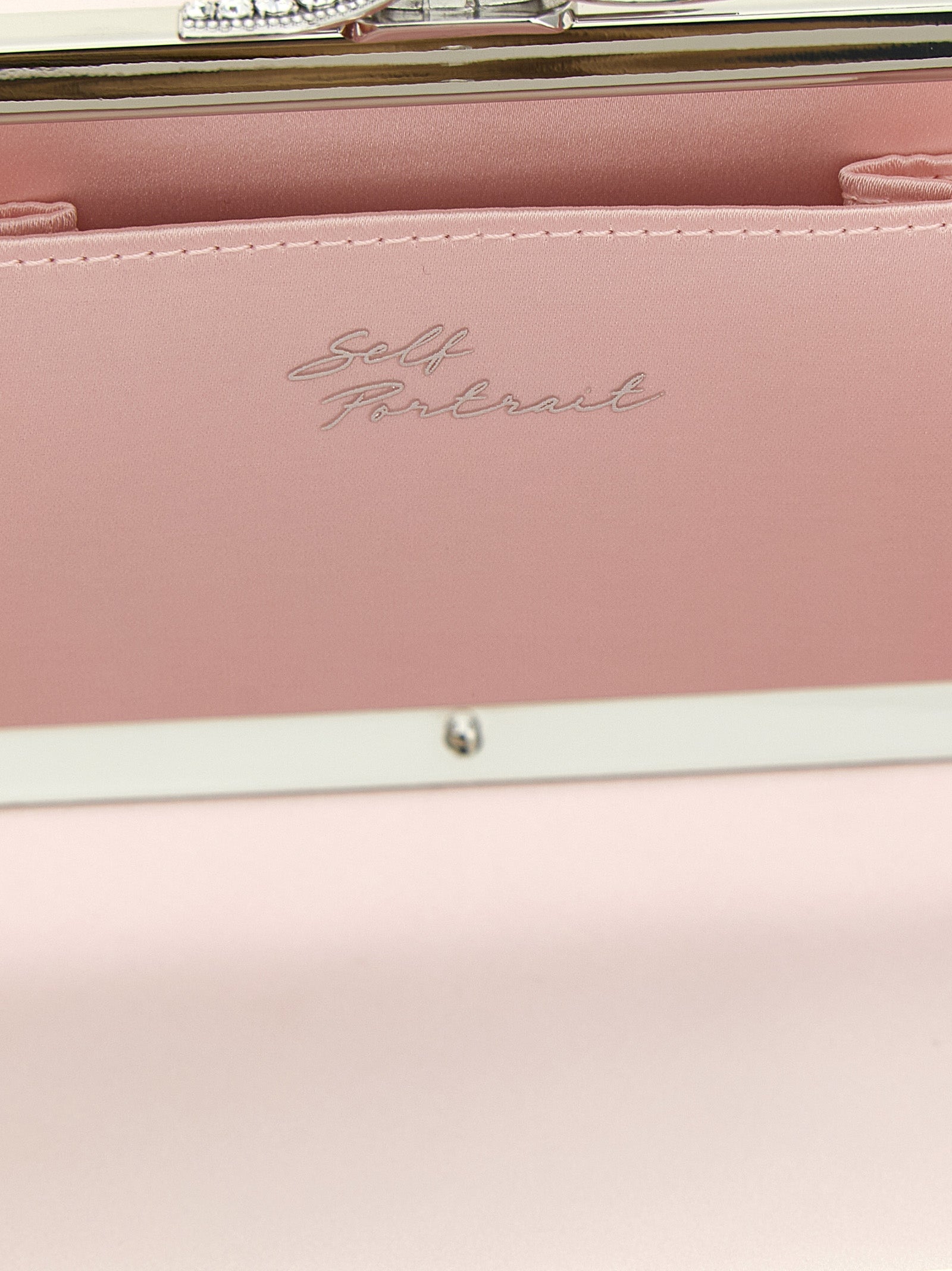Self-Portrait Multicolor Polyester Clutch Bag