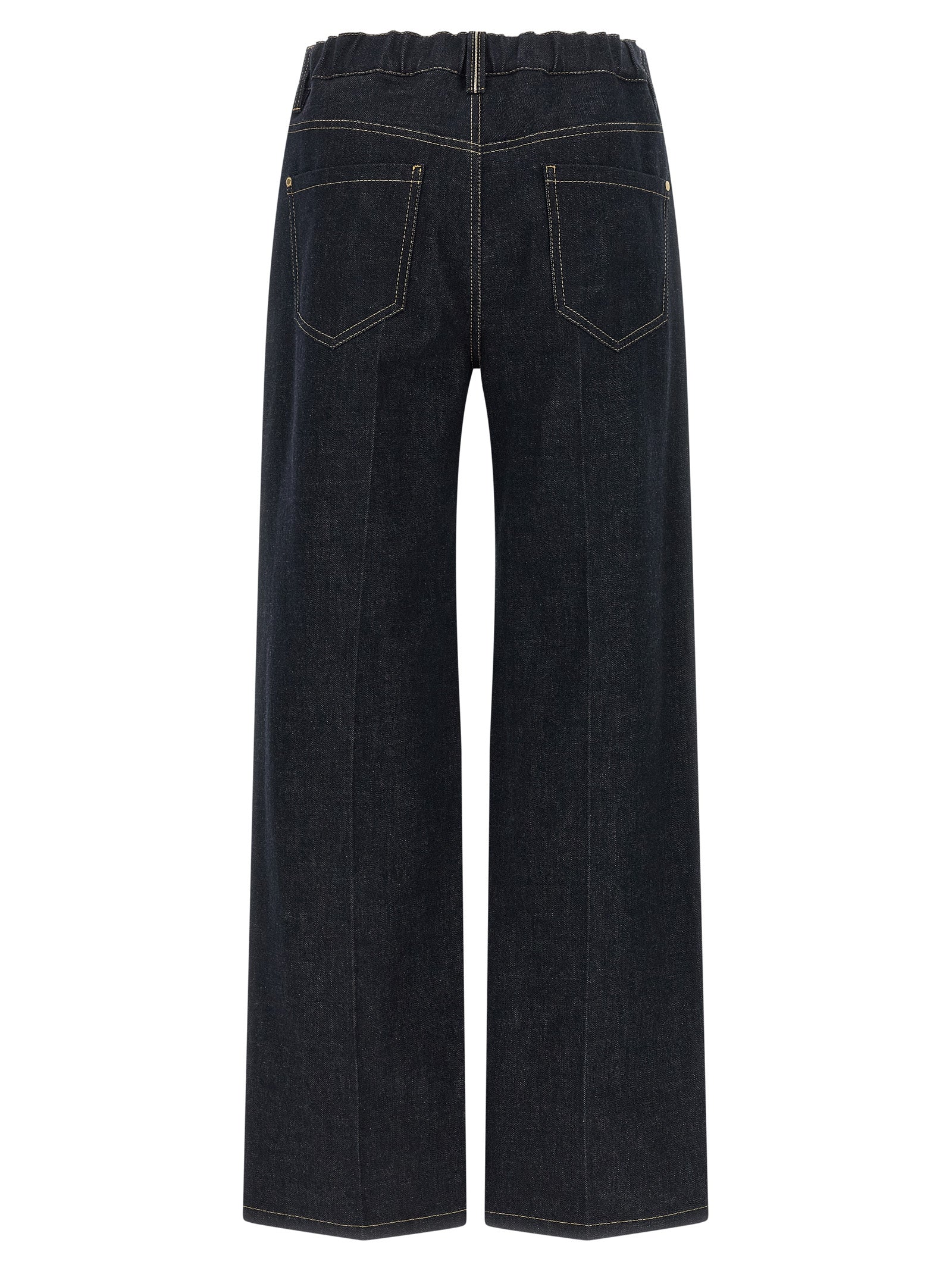 Brunello Cucinelli Blue Cotton Jeans Denim