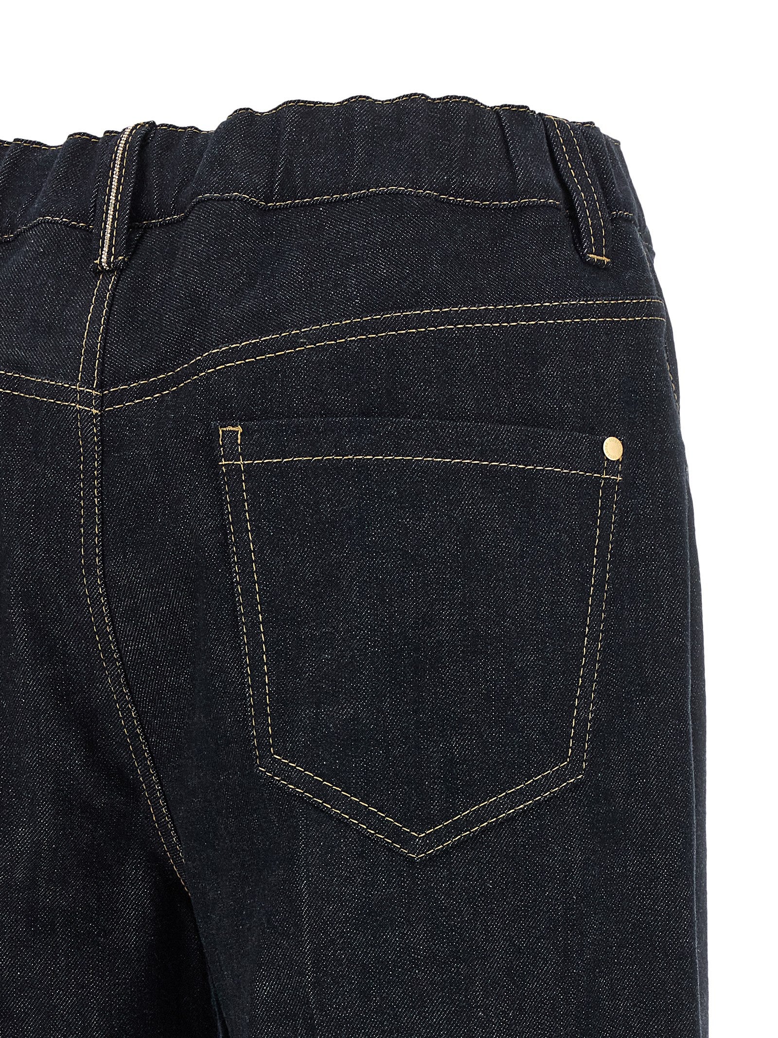 Brunello Cucinelli Blue Cotton Jeans Denim