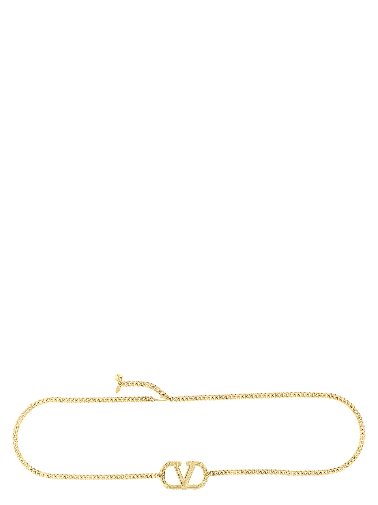 Valentino Garavani Gold Brass Belt