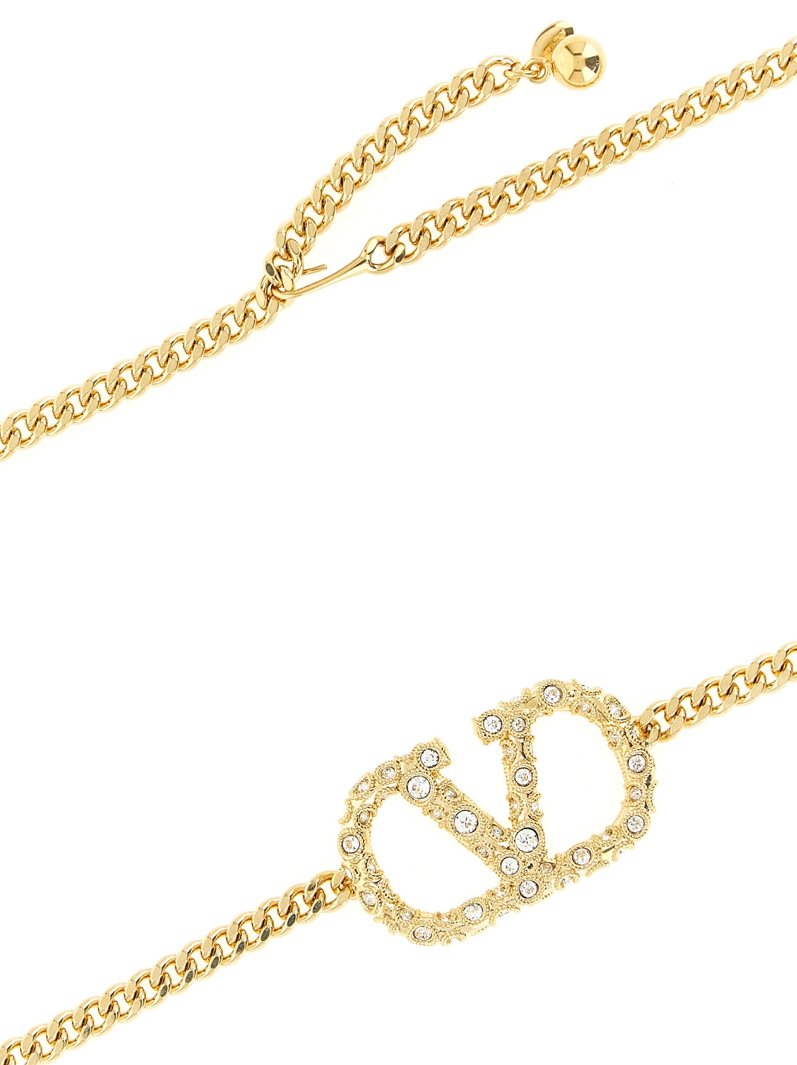 Valentino Garavani Gold Brass Belt