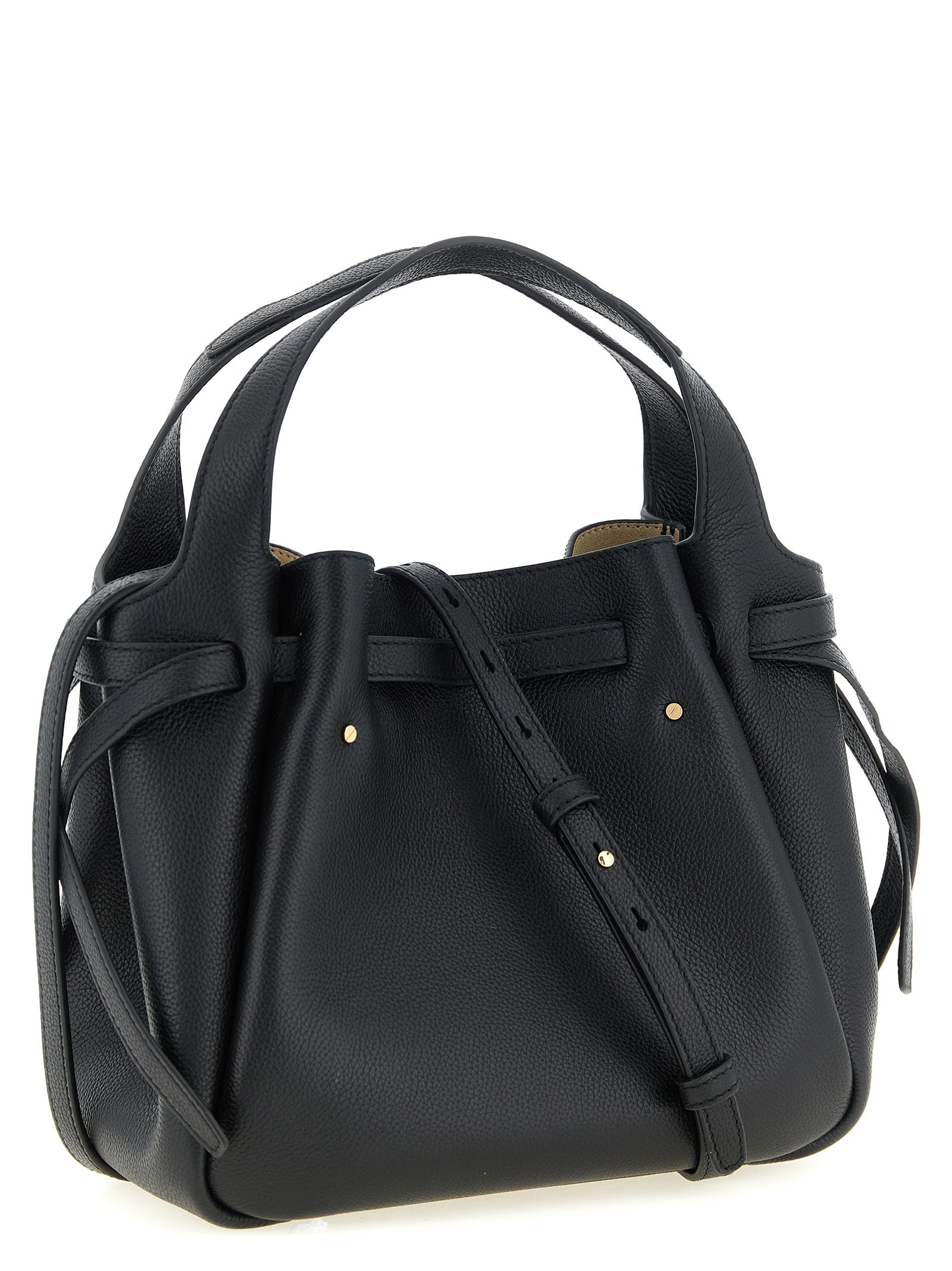 Tory Burch Black Cowhide Handbag