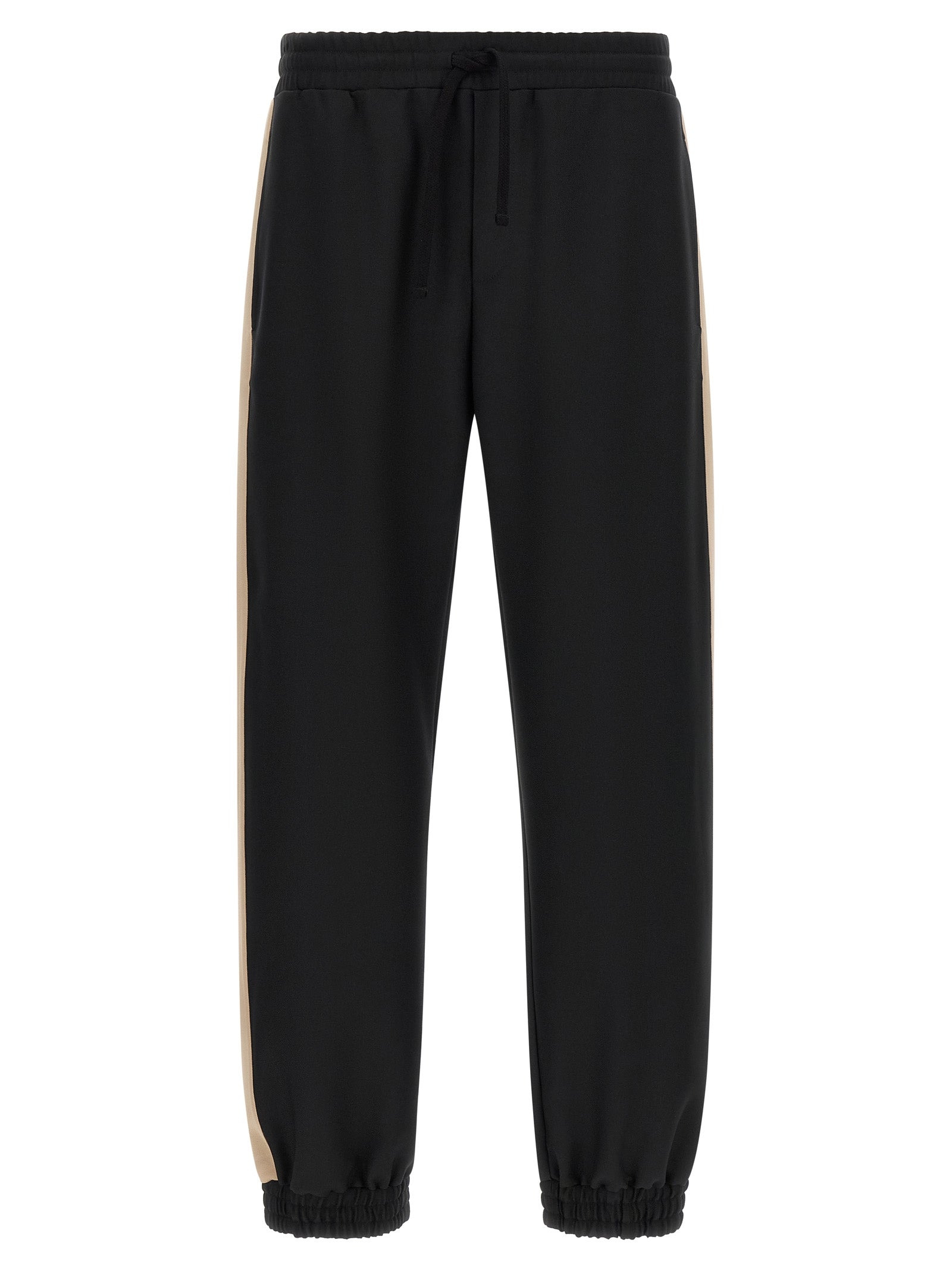 Valentino Garavani Black Polyester Athletic Pants