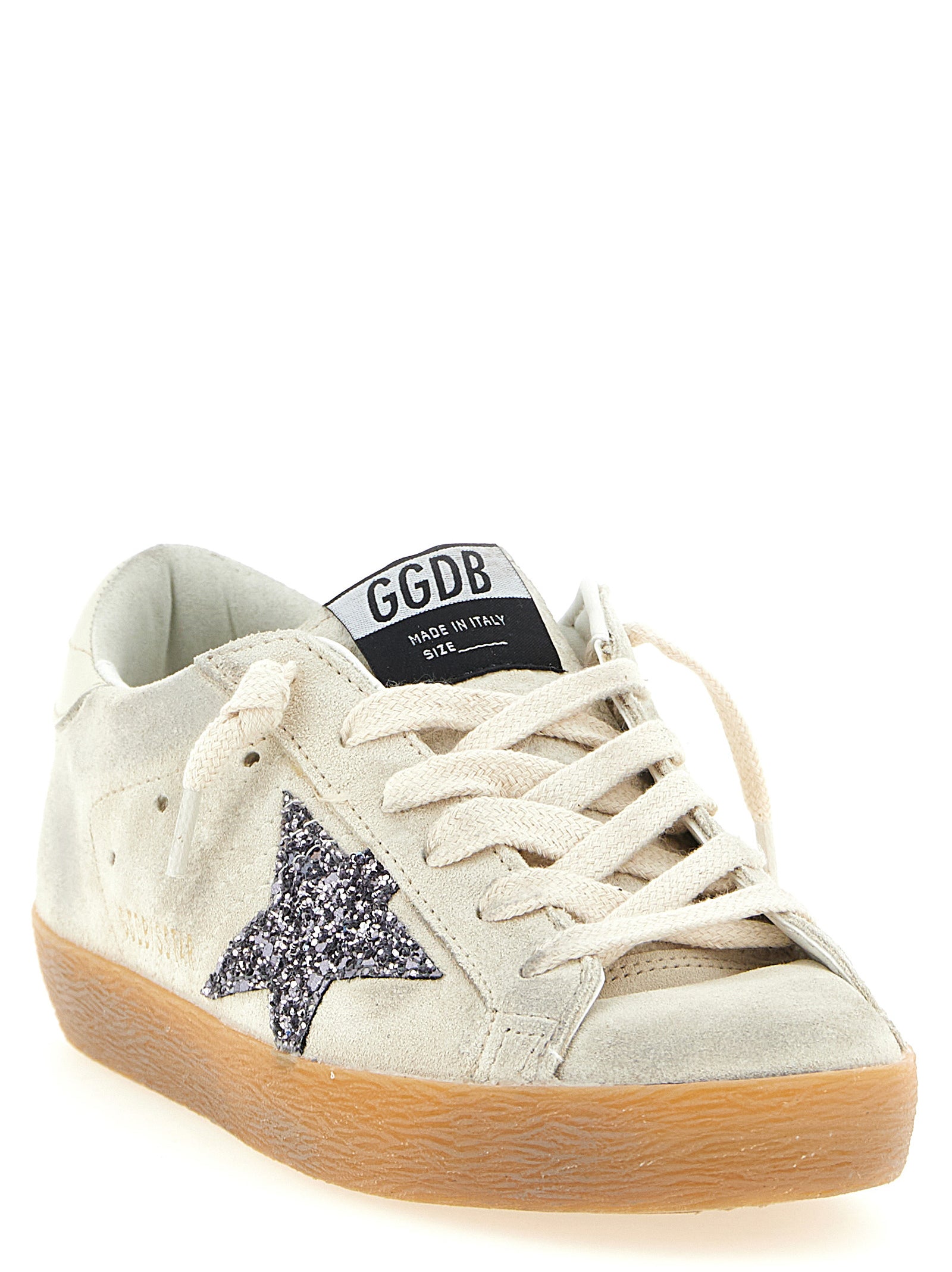 Golden Goose White Leather Sneakers