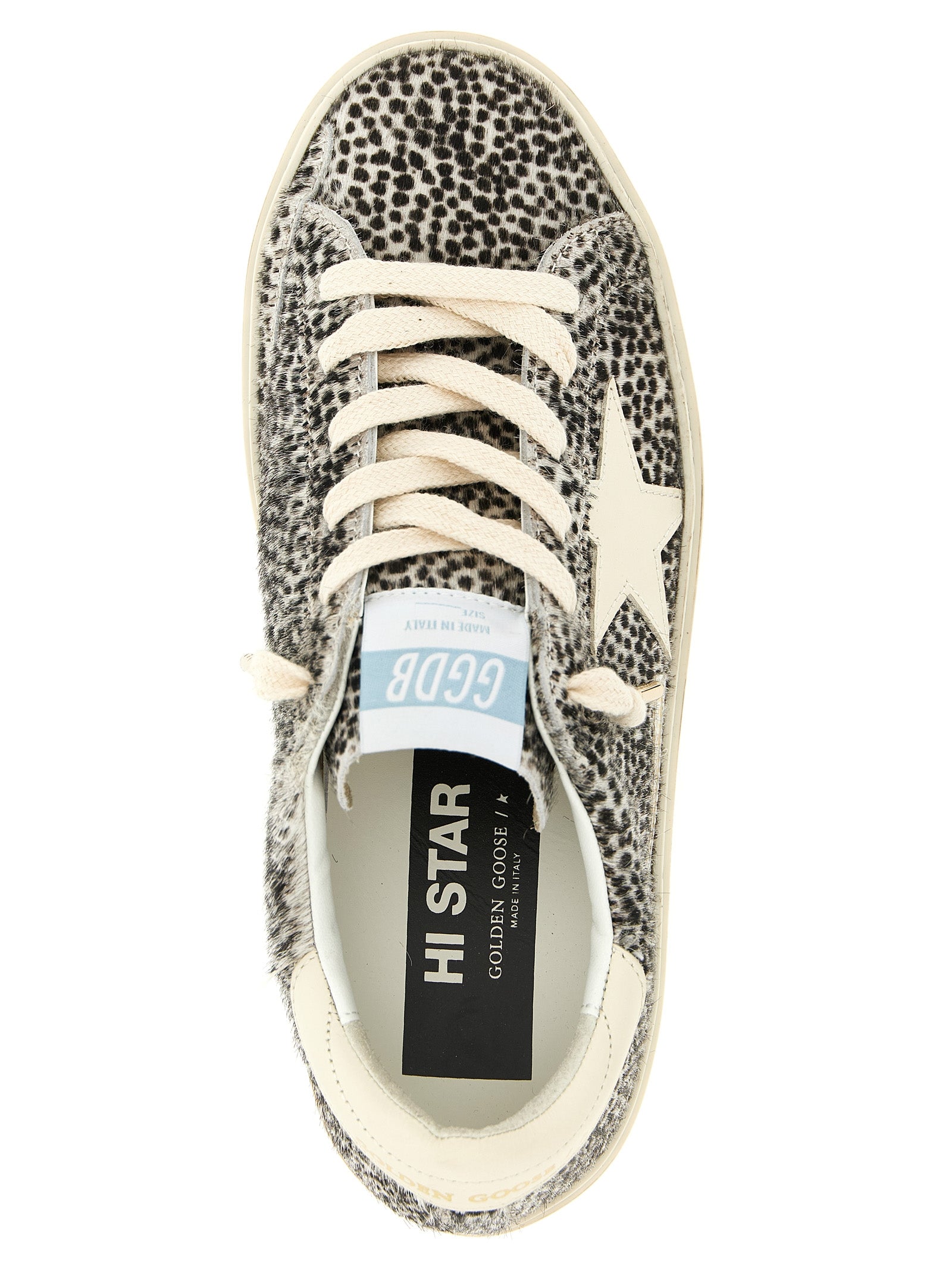 Golden Goose Bicolor Cowhide Sneakers
