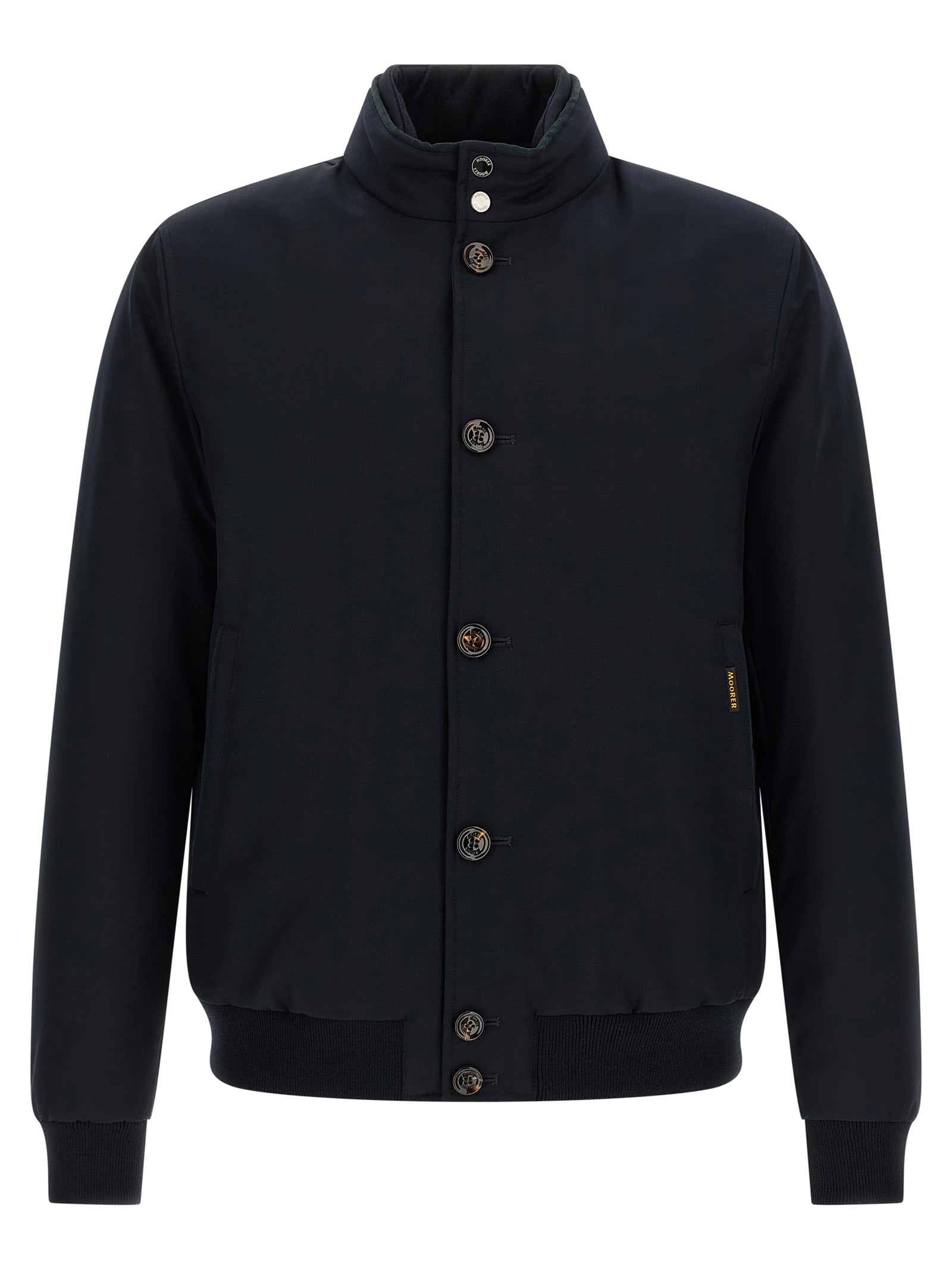 MooRER Blue Wool Bomber