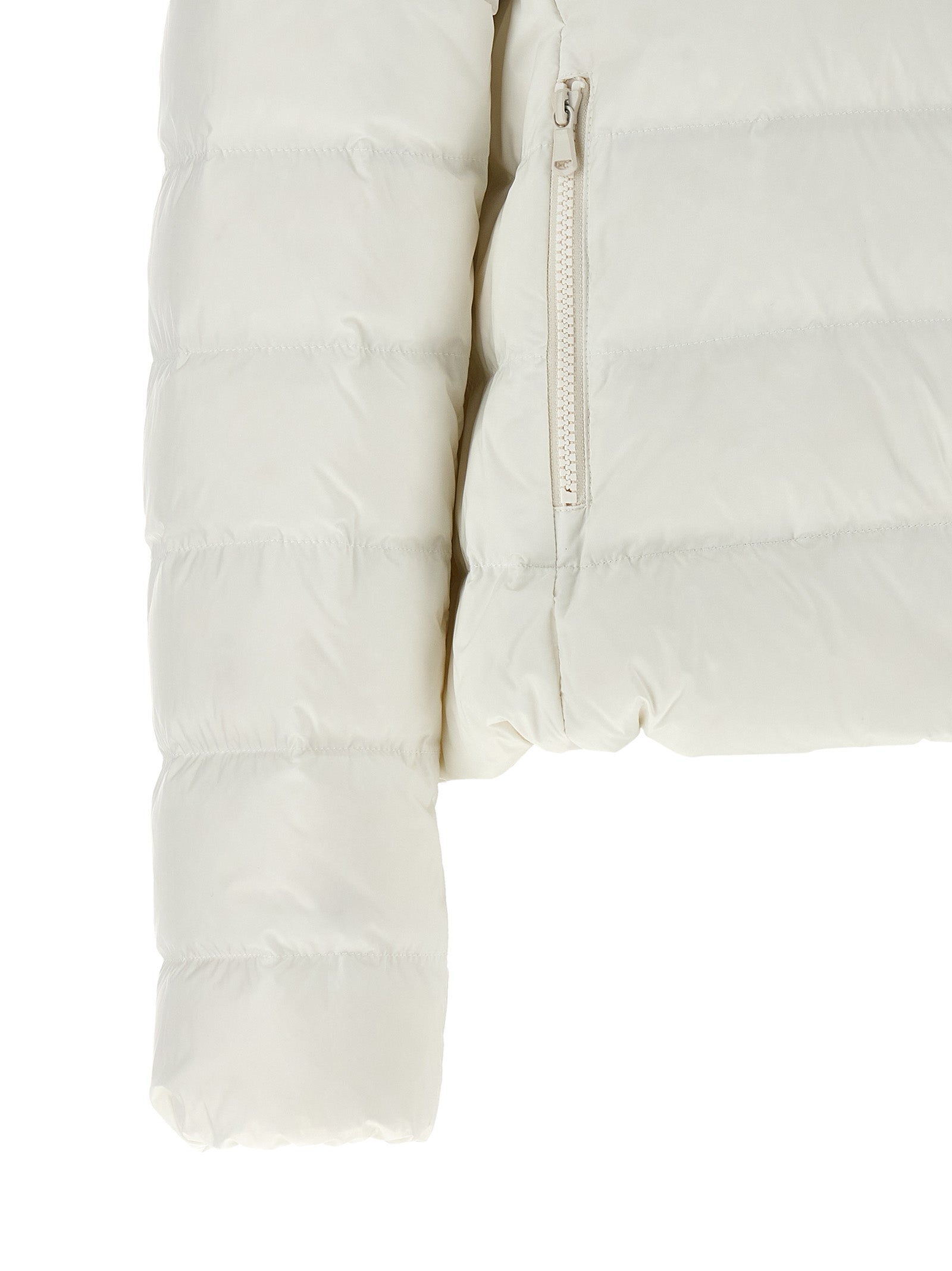Brunello Cucinelli White Polyester Full-Length Jacket