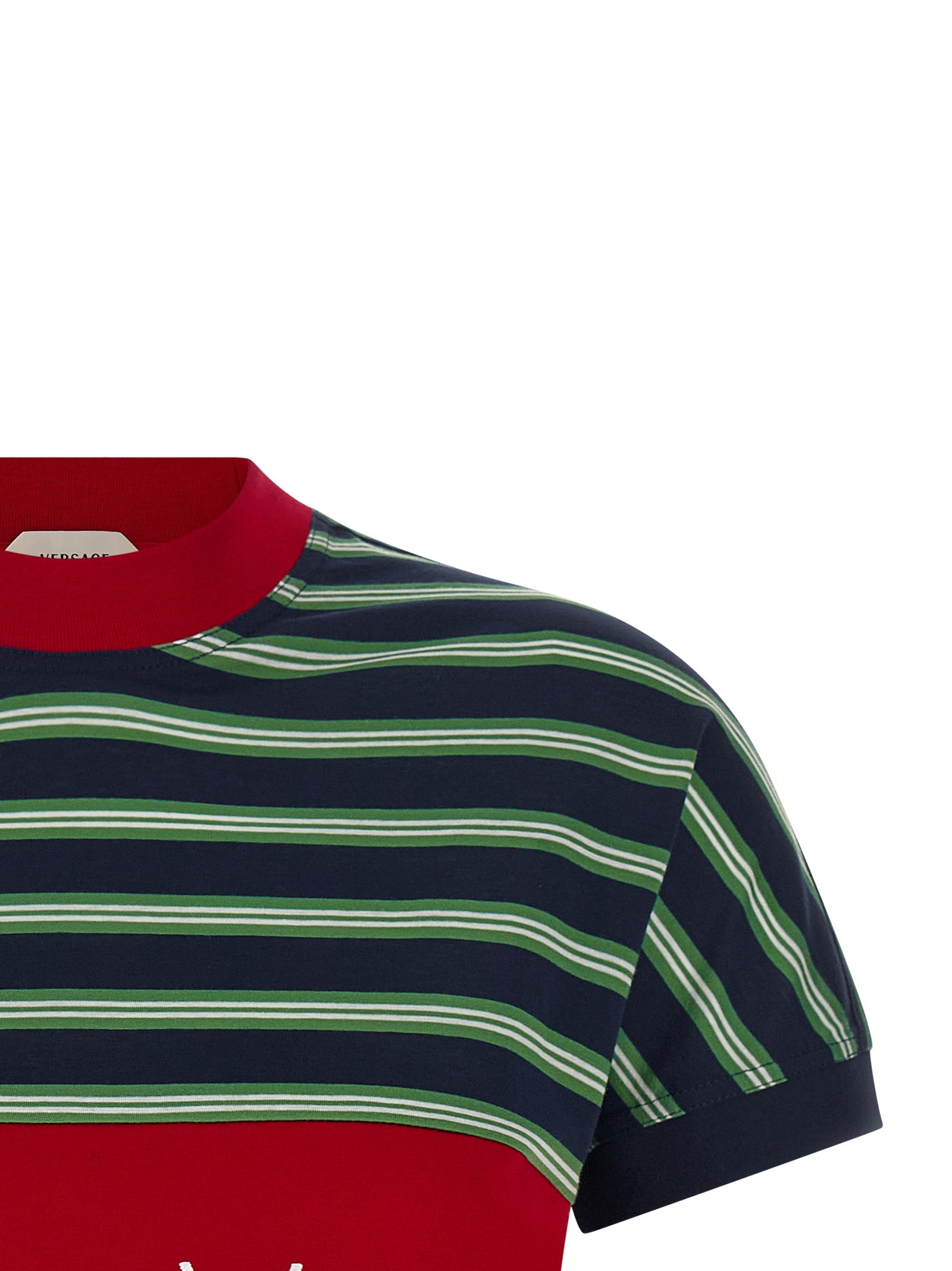 Versace Multicolor Cotton T-Shirt