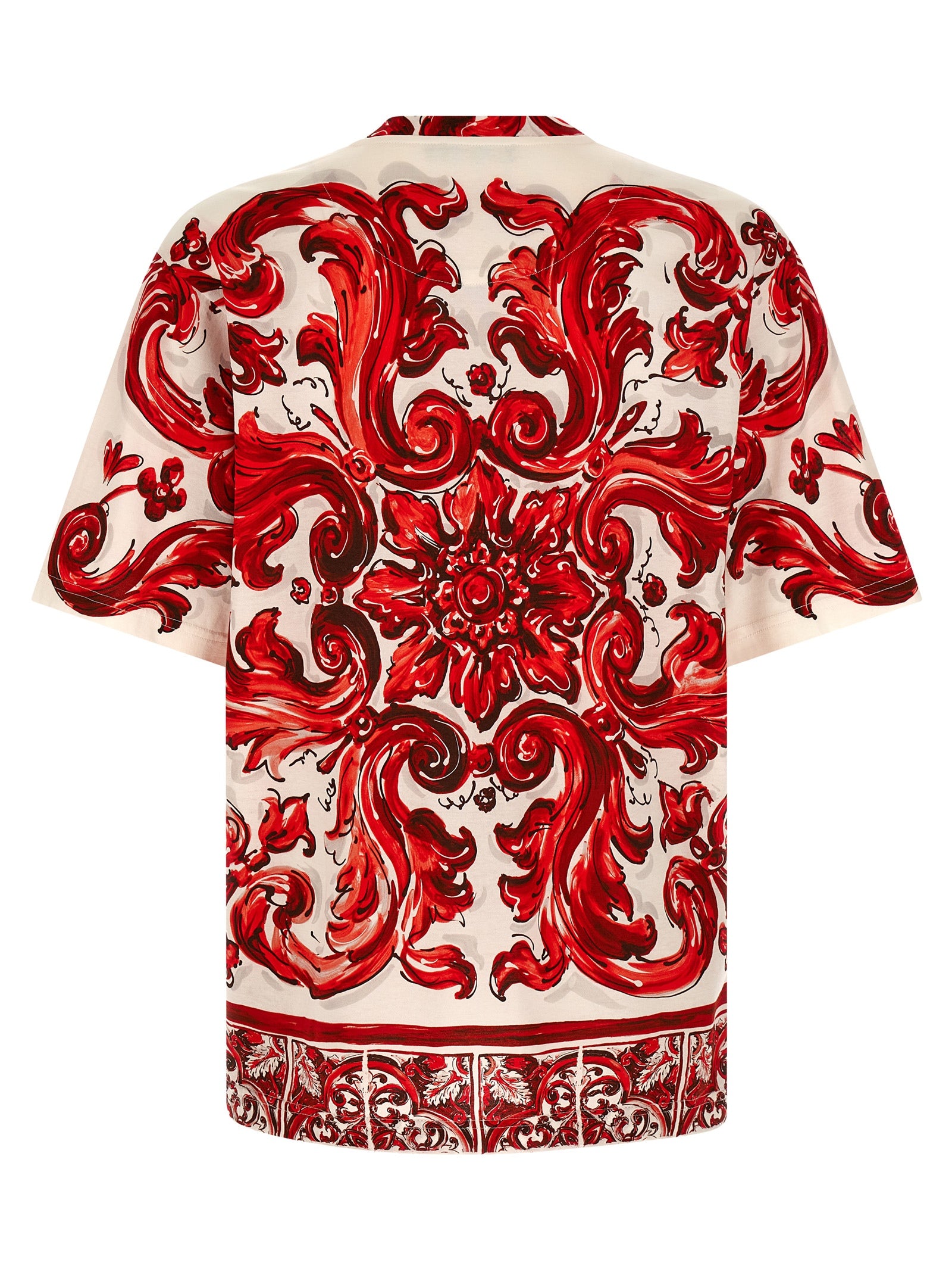 Dolce & Gabbana Multicolor Cotton T-Shirt