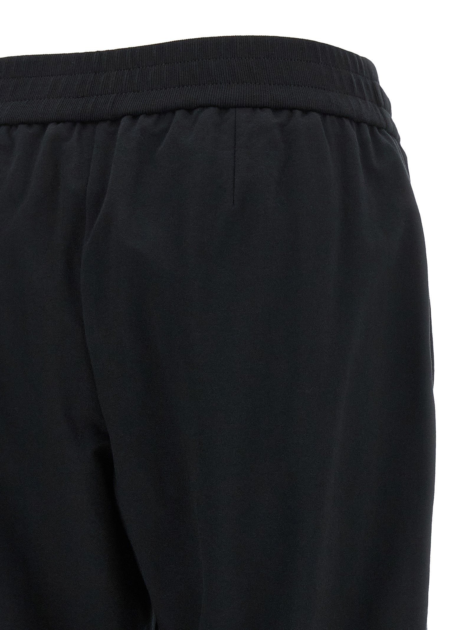 Brunello Cucinelli Black Cotton Joggers (Workout Pants)