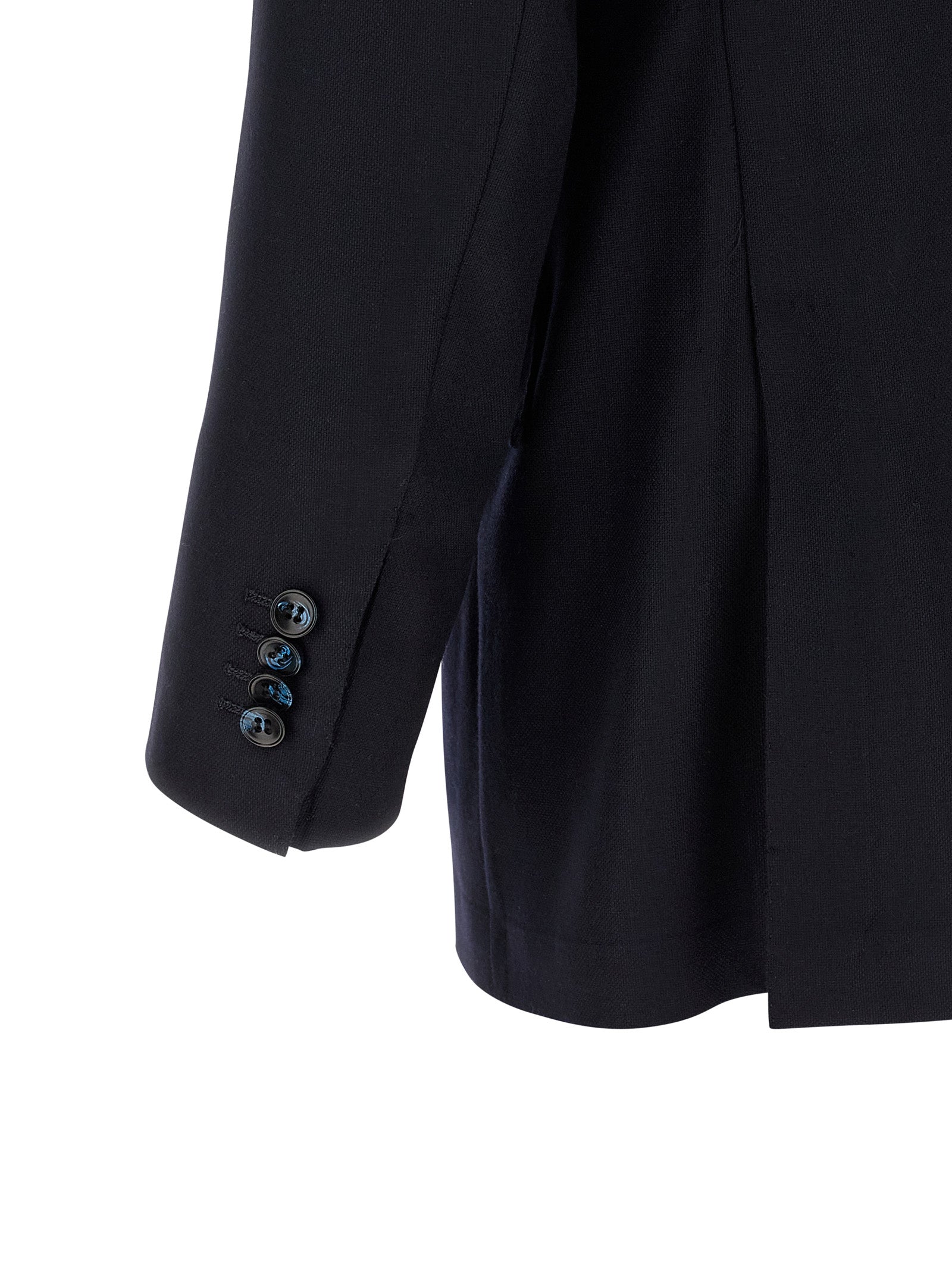 Kiton Blue Virgin Wool Two-Piece Suit