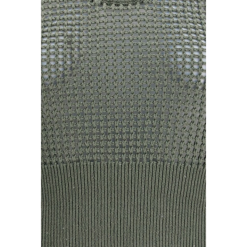 Brunello Cucinelli Bicolor Cotton Tank Tops