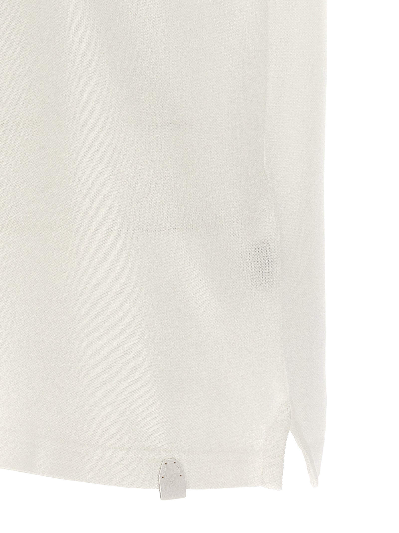 Brioni White Cotton Polo Shirt