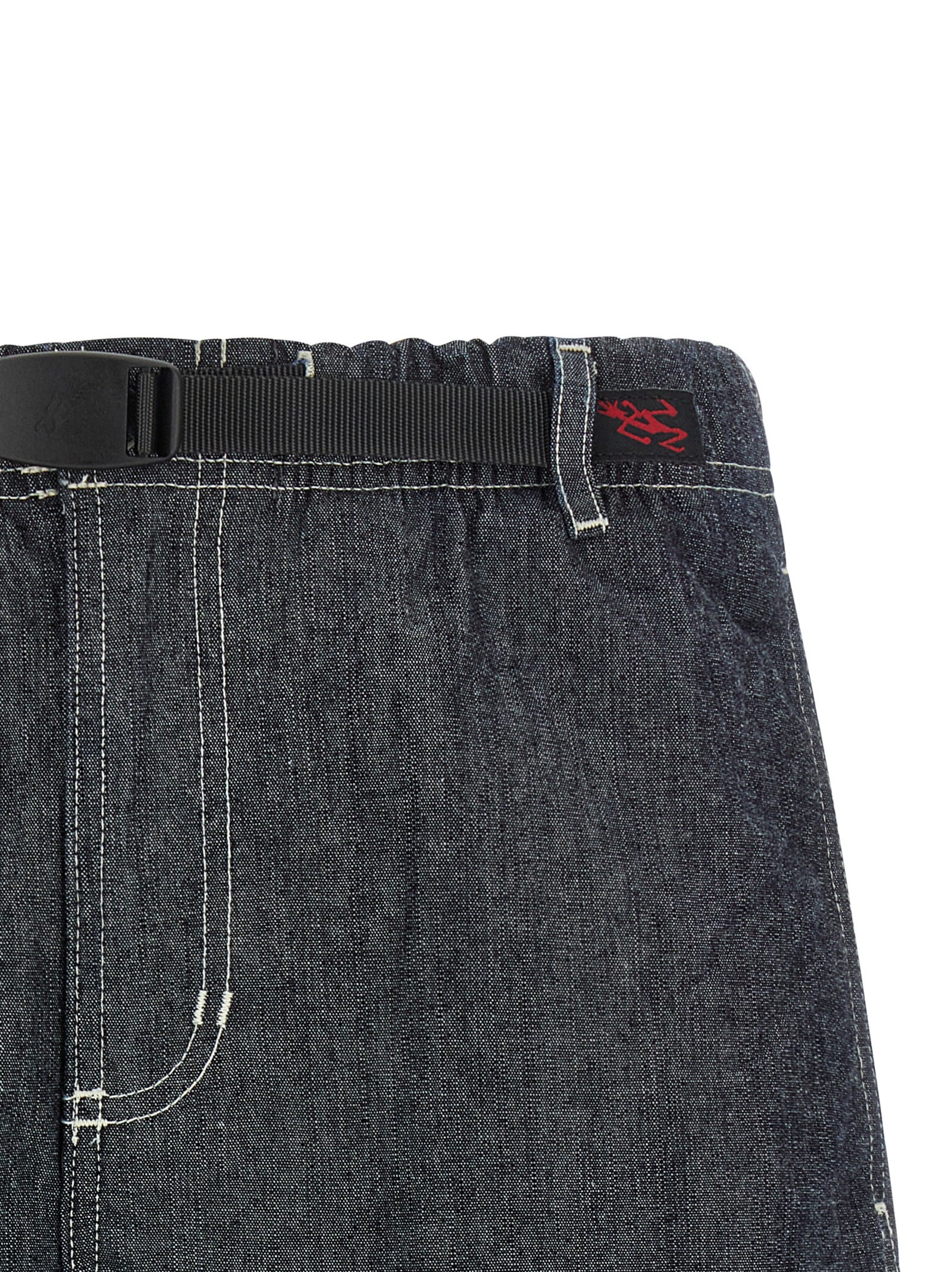 Gramicci Blue Cotton Bermuda Shorts