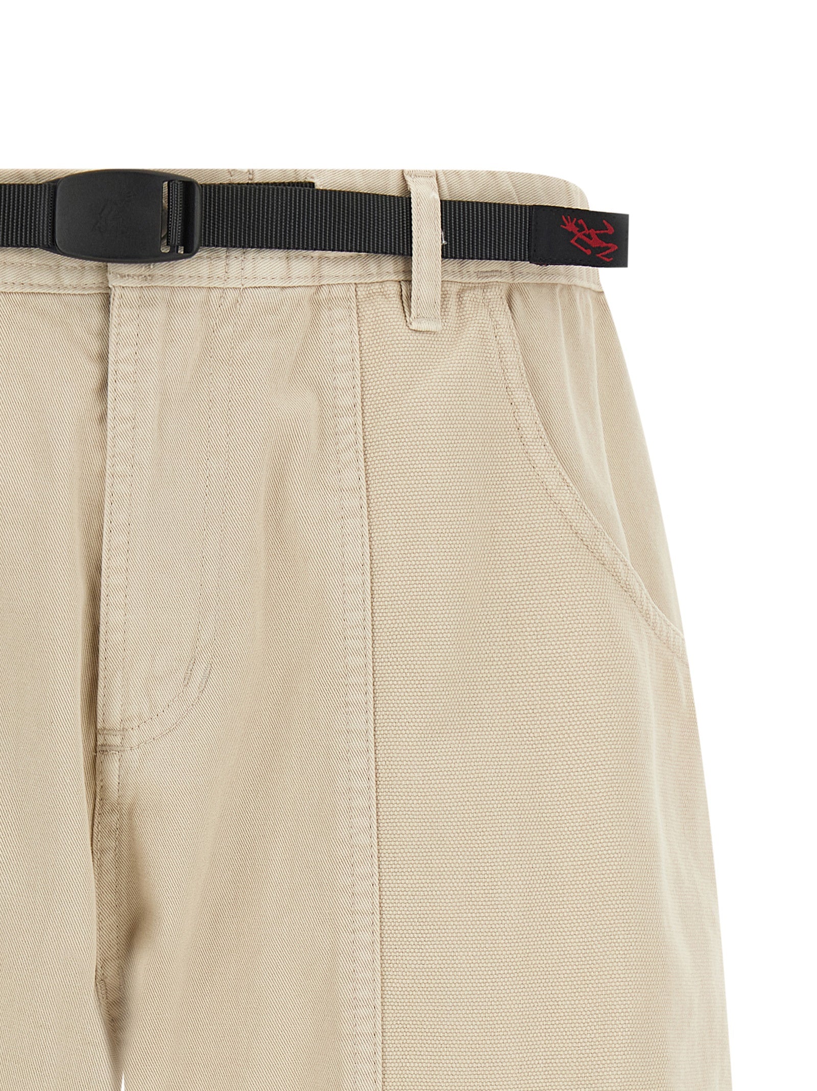 Gramicci Beige Cotton Bermuda Shorts