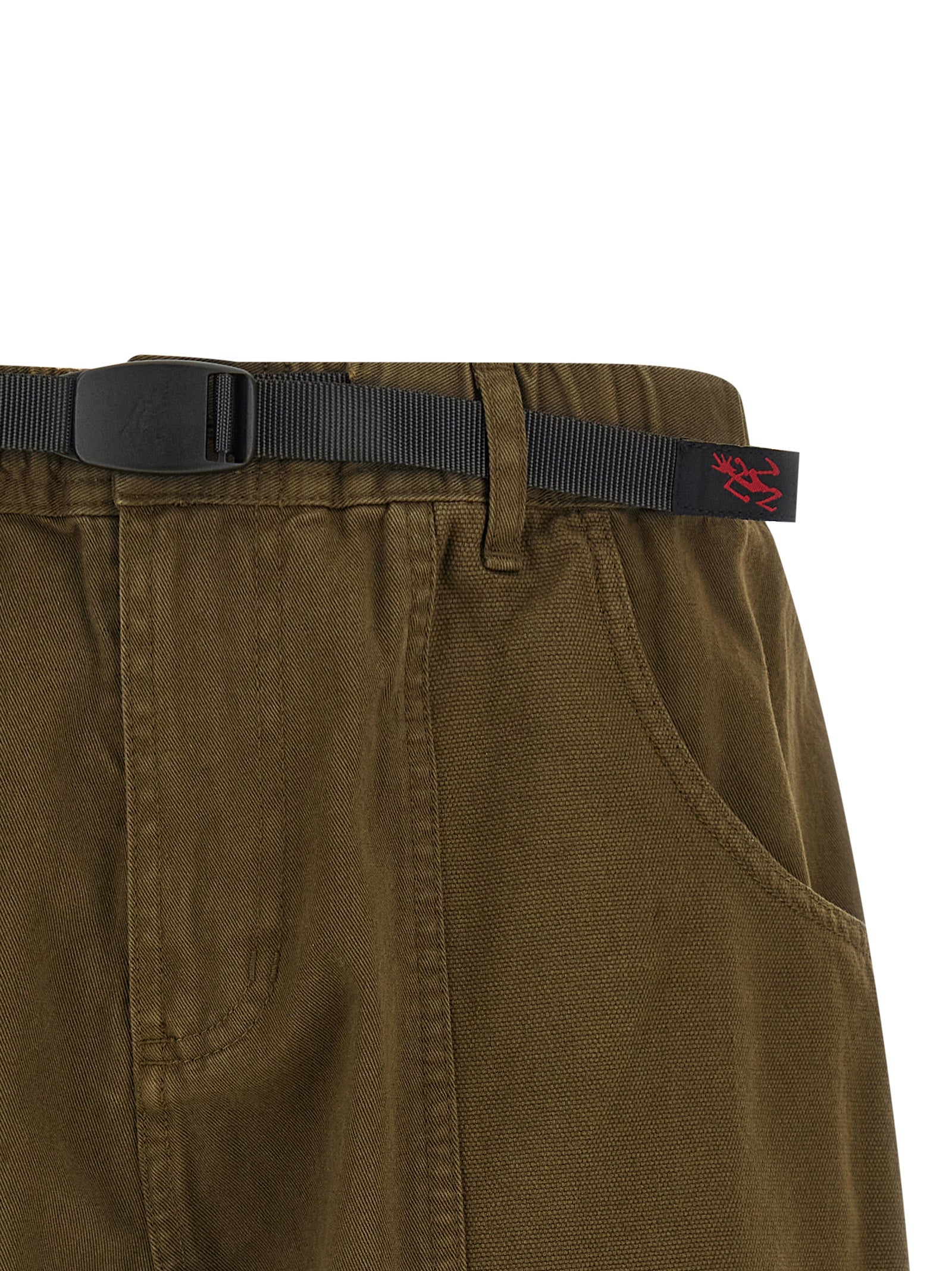 Gramicci Brown Cotton Bermuda Shorts