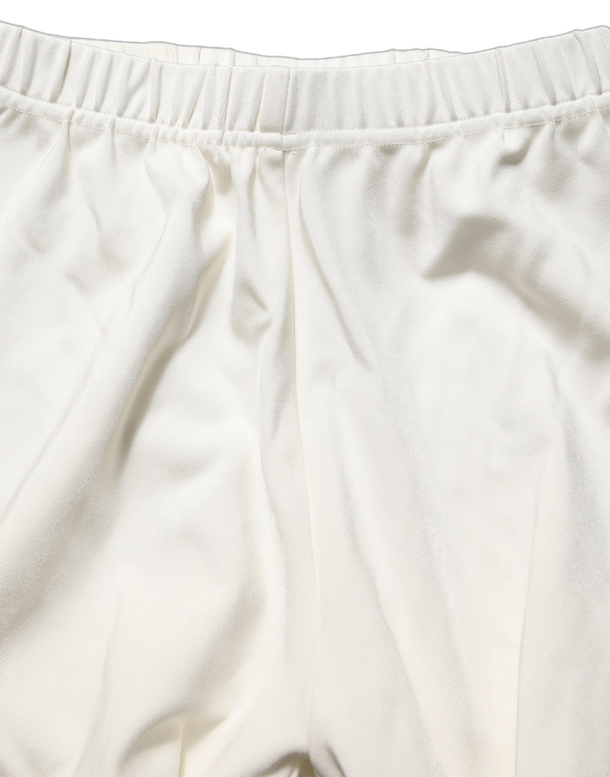 Dolce & Gabbana White High Heels Pumps Jersey Tights Shoes